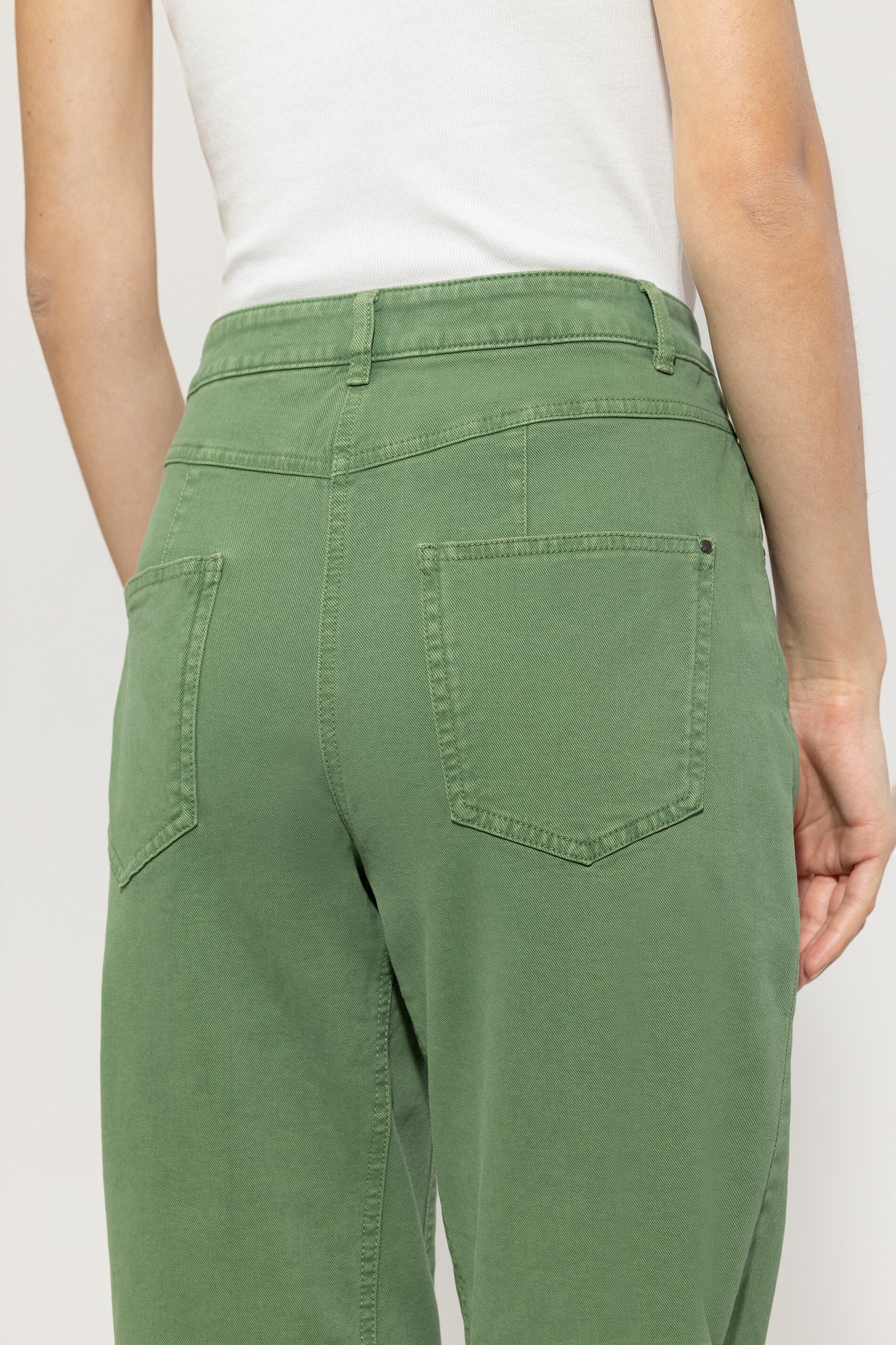 LUISA CERANO  618747/3675-0 Jeans Authentic-Looseleg-Denim smoky green