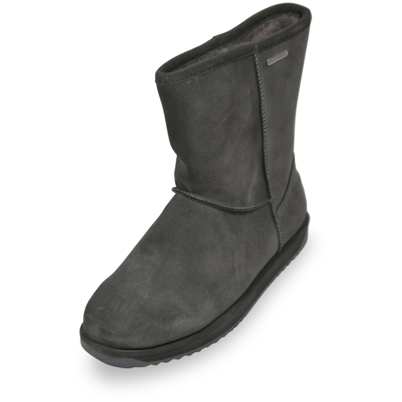 EMU PATERSON LOW LAMMFELLSTIEFEL BOOTS  W10771 DUNKELGRAU/ANTHRACITE CHARCOAL