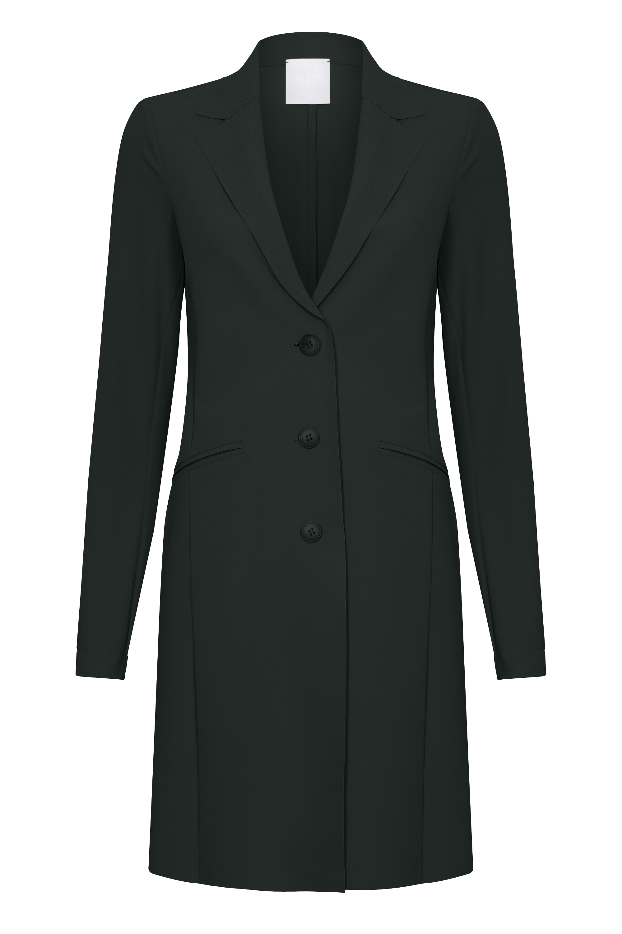 JAPAN TKY LUNA Damen Kleid mit hohem Stretchkomfort 990 DEEP BLACK