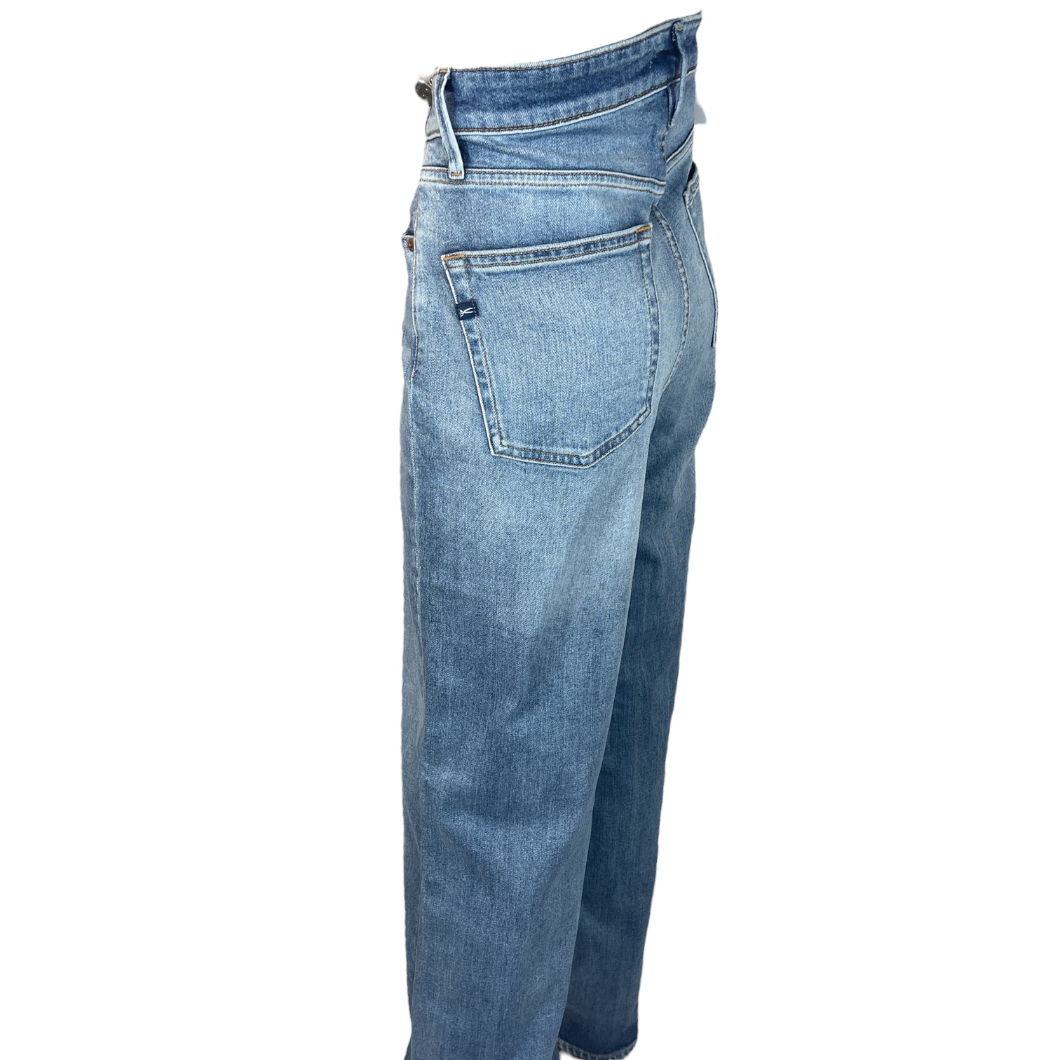 DENHAM 02-24-01-11-050 MIKU ABC RCS  DAMEN JEANS WIDE FLARE STRETCH  THE EXTRA WIDE LEG MID BLUE