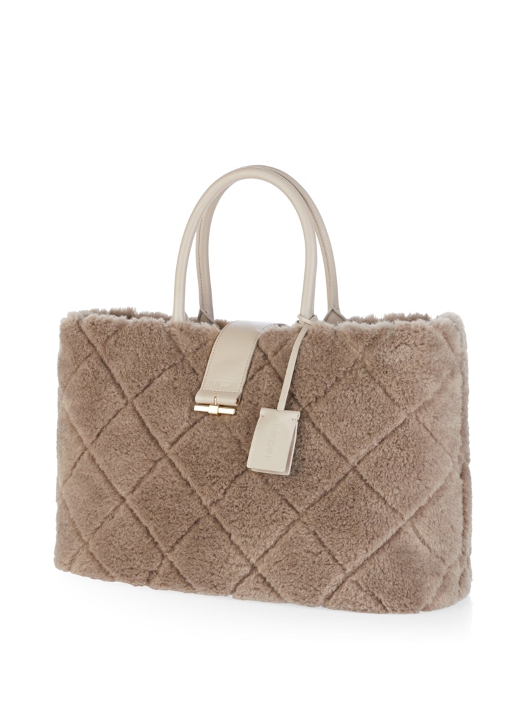 MARC CAIN XC T6.03 Z38 Shopper Bag Rethink Together raffia melange