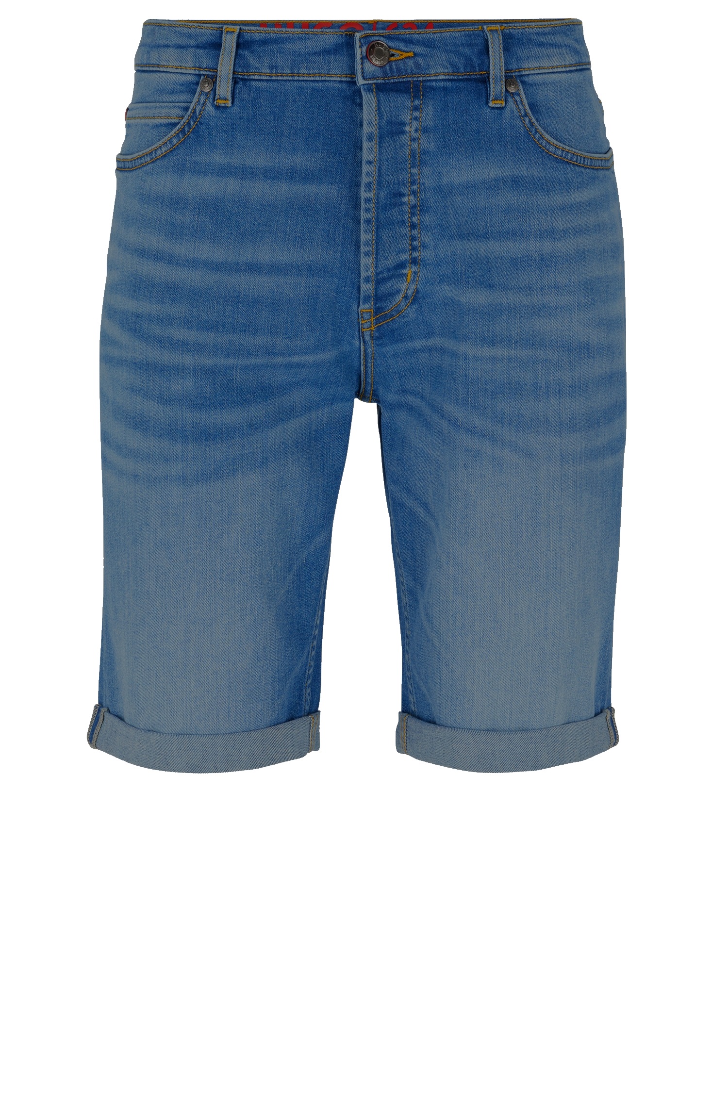 HUGO 50537719  634/S 10271026 01 Tapered-Fit Shorts Blau 427