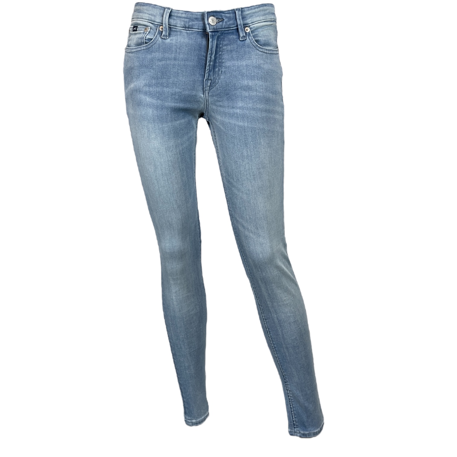 DENHAM 02-24-04-11-007 KYO FMLB  DAMEN SKINY JEANS STRETCH LICHT BLUE BLAU