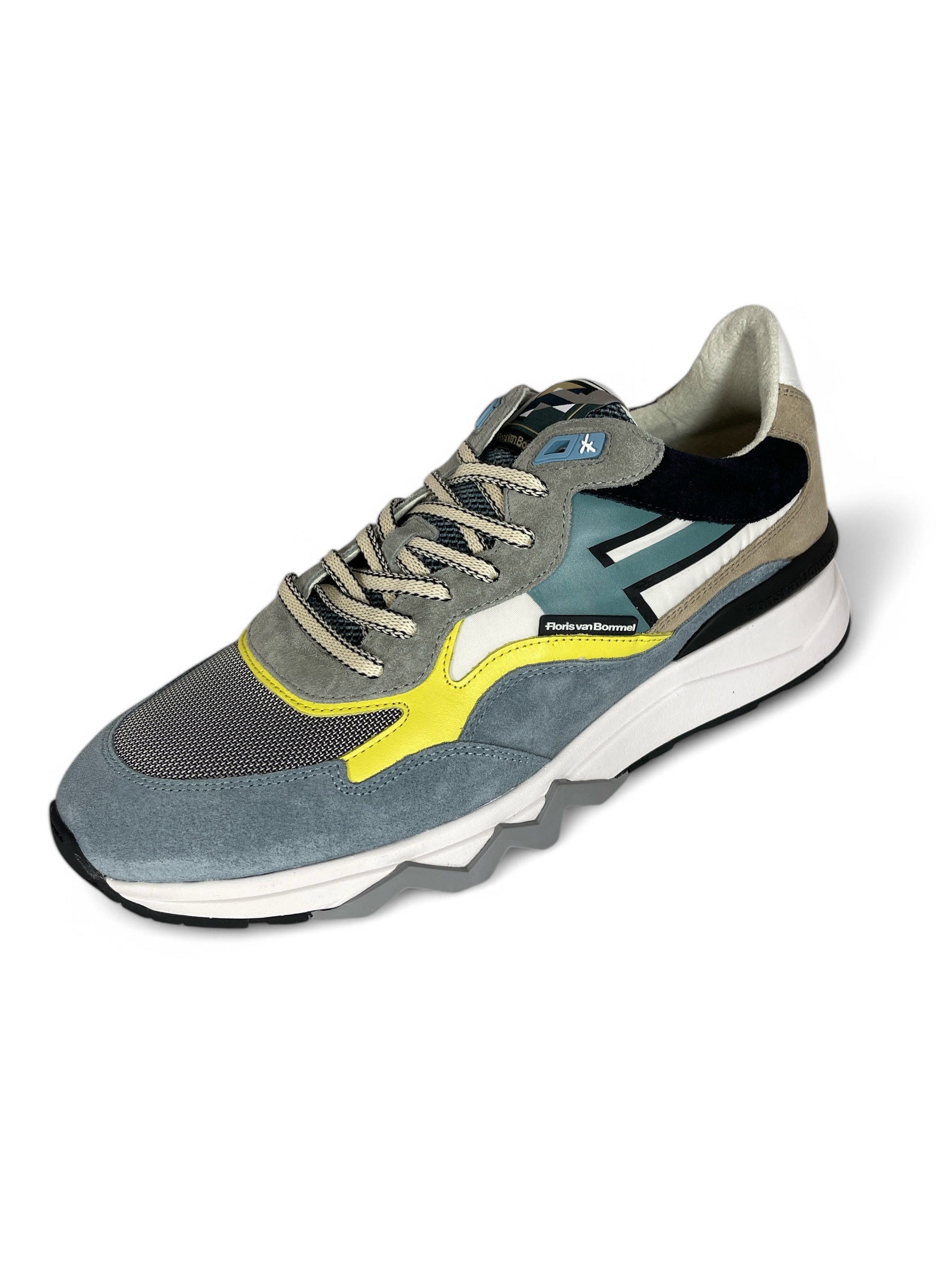 VAN BOMMEL SFM-10136-42-03 Floris Sport Sneaker DE ZAGER 02.66 Suede LightBlue