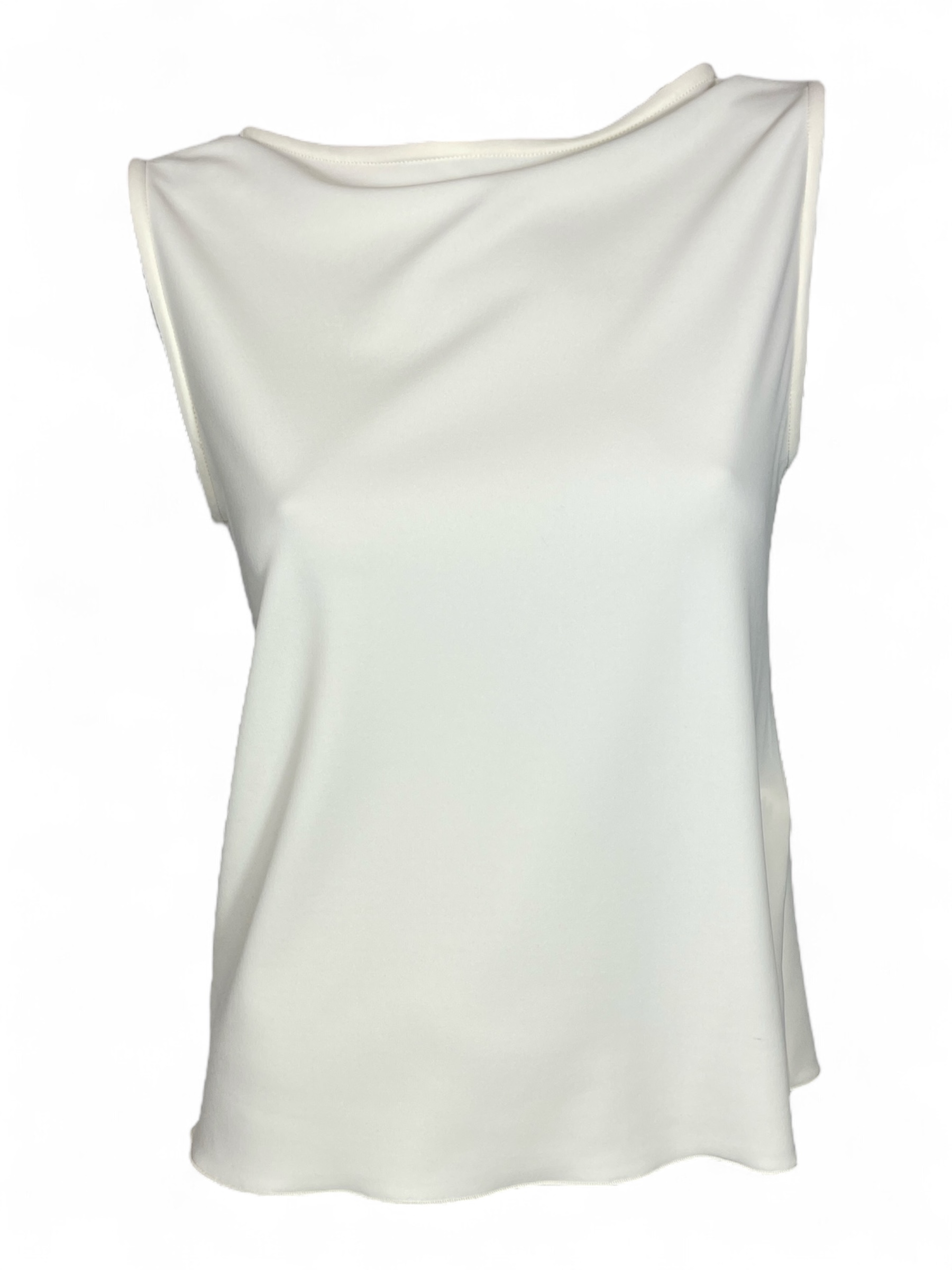 ULI SCHNEIDER 1032544 STRETCH  MICRO-JERSEY TOP OFF WHITE