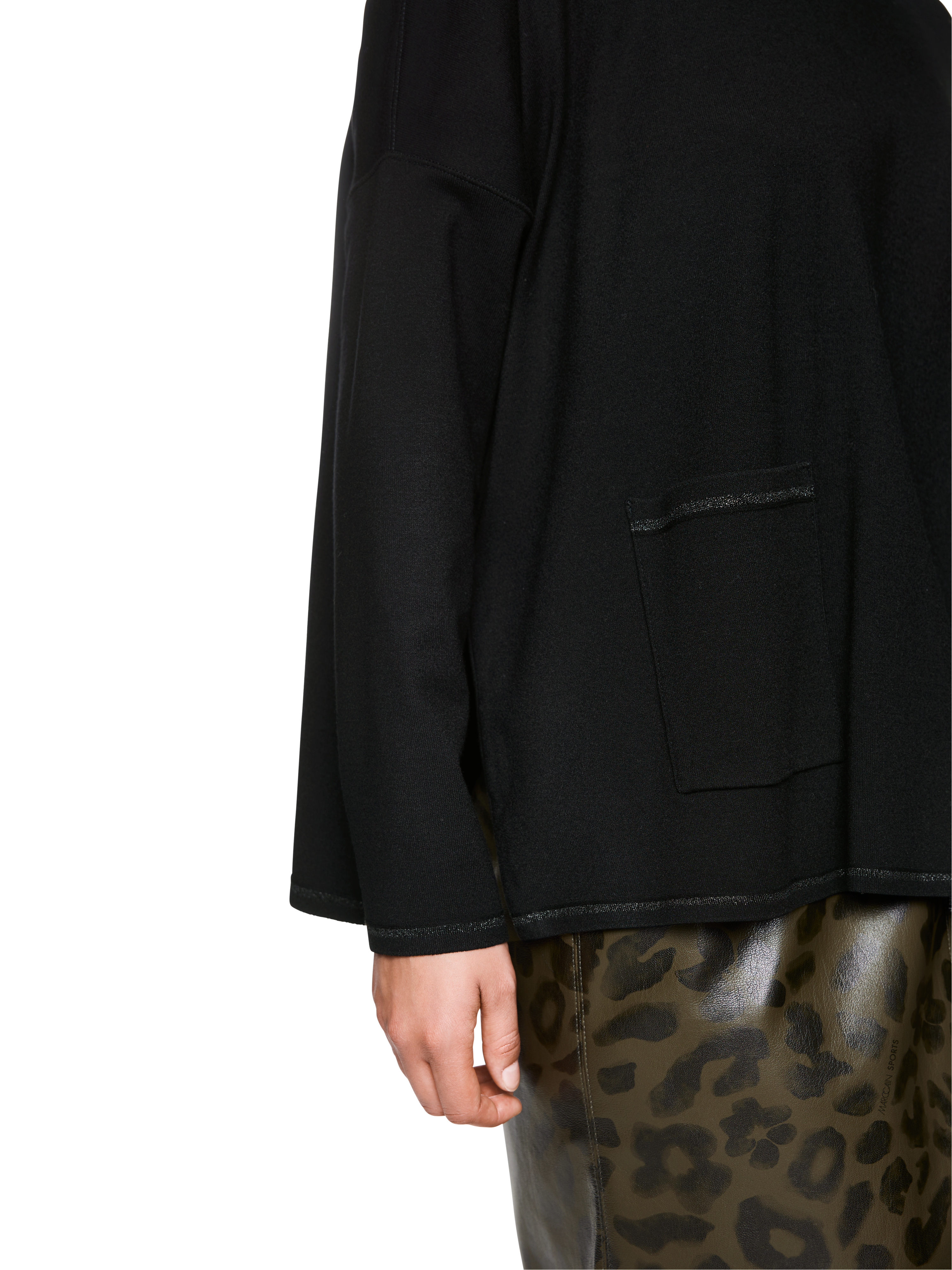 MARC CAIN ZA 41.04 M11 Damen  Pullover Schwarz