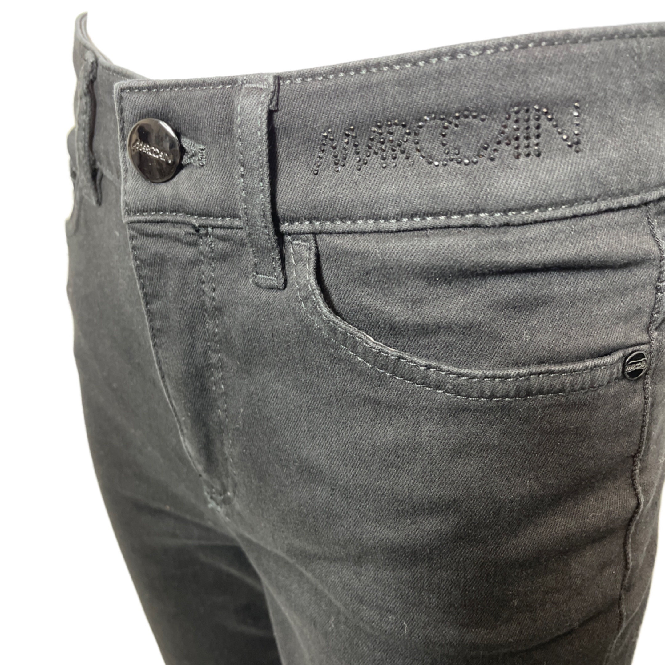 MARC CAIN UP 82.02 D70 Damen Jeans Rethink Together SILEA Slim Fit Schwarz 900