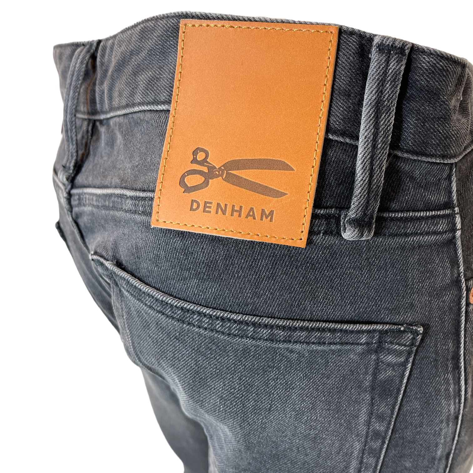 DENHAM 01-23-08-11-108 RIDGE AWB HEREN JEANS STRAIGHT FIT SCHWARZ