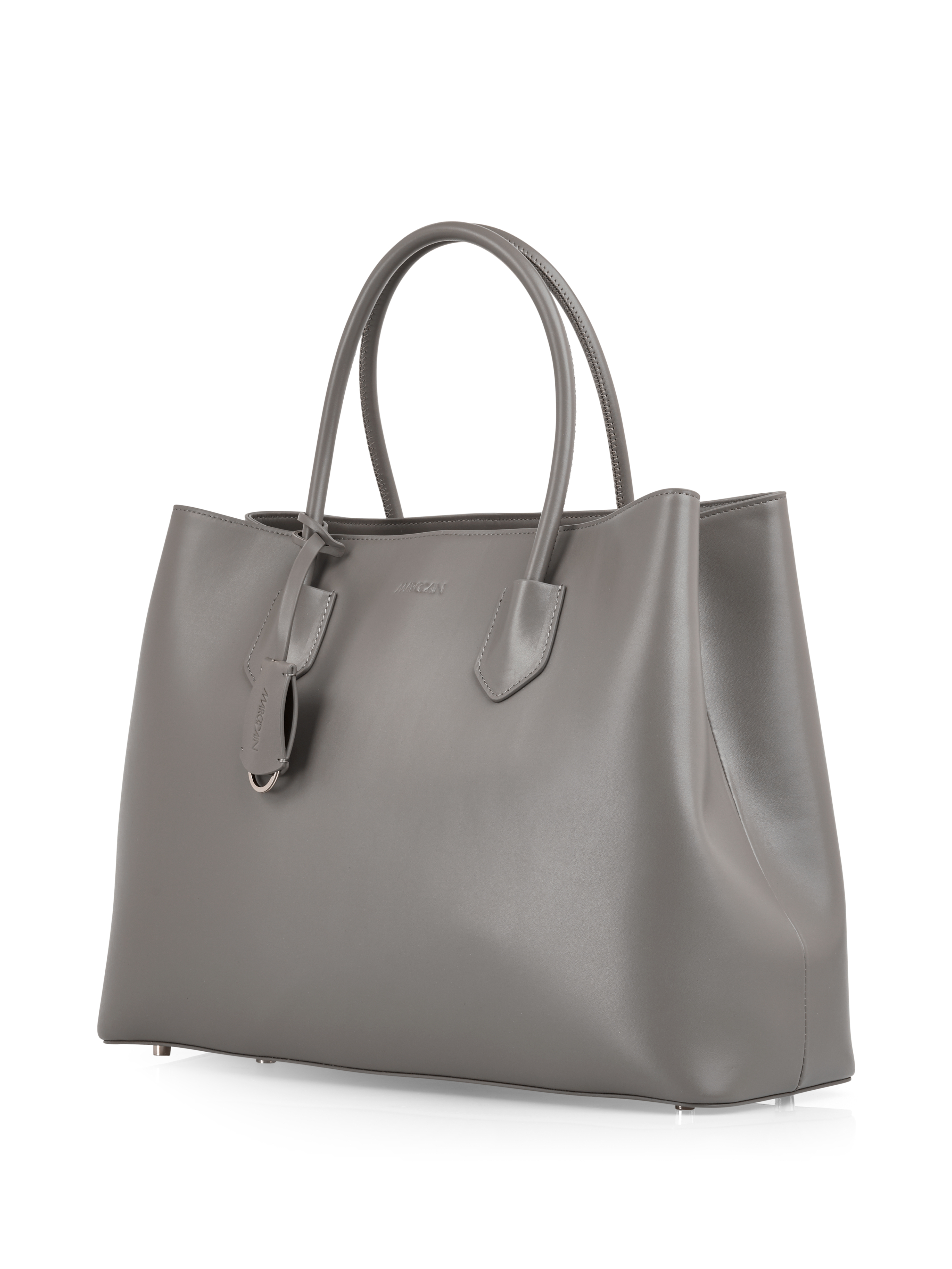MARC CAIN ZC TI.10 L29 Ledertasche  Grau
