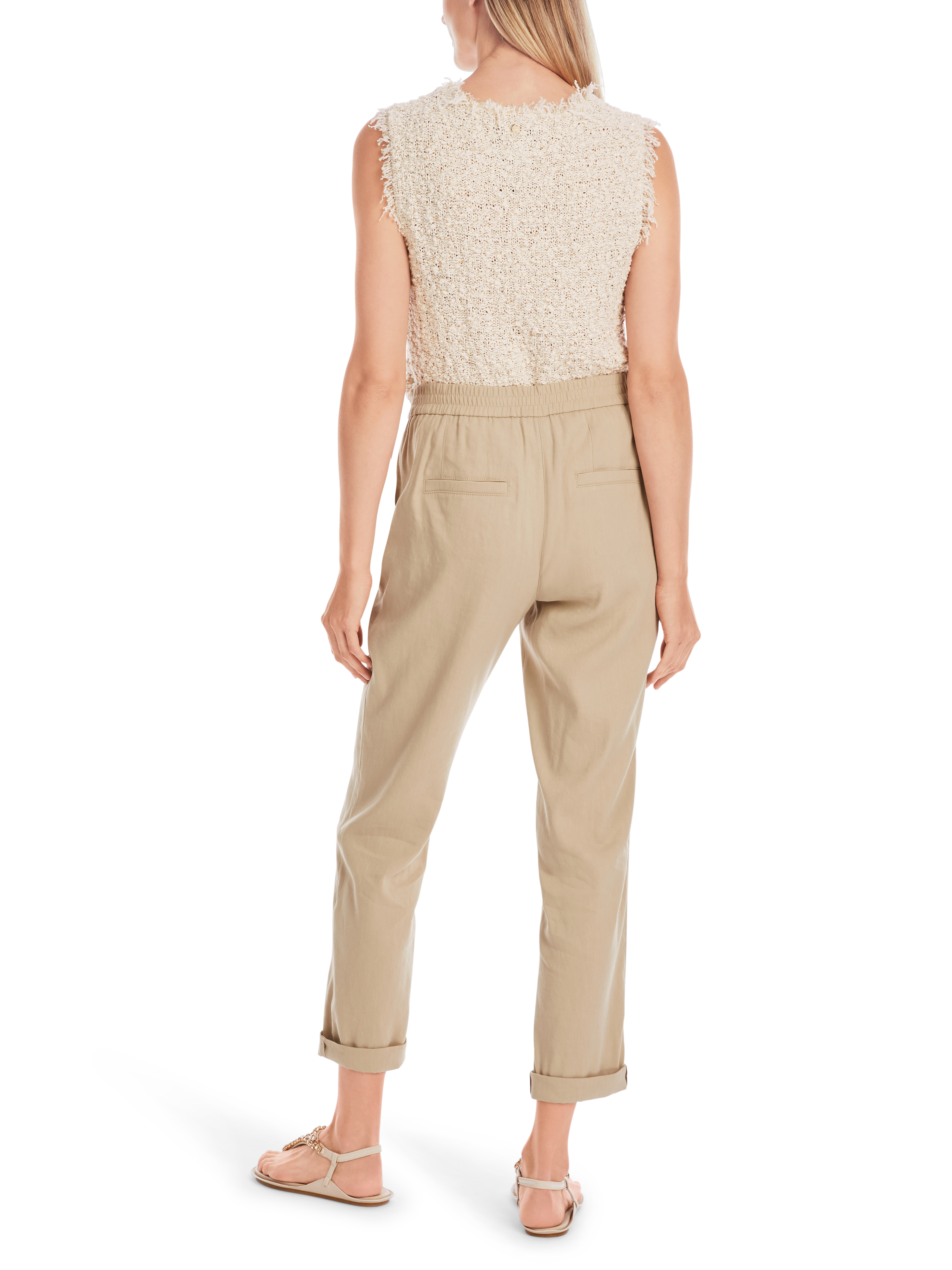 MARC CAIN YC 81.59 W70 Legere Hose RHODOS Braun Cappuccino