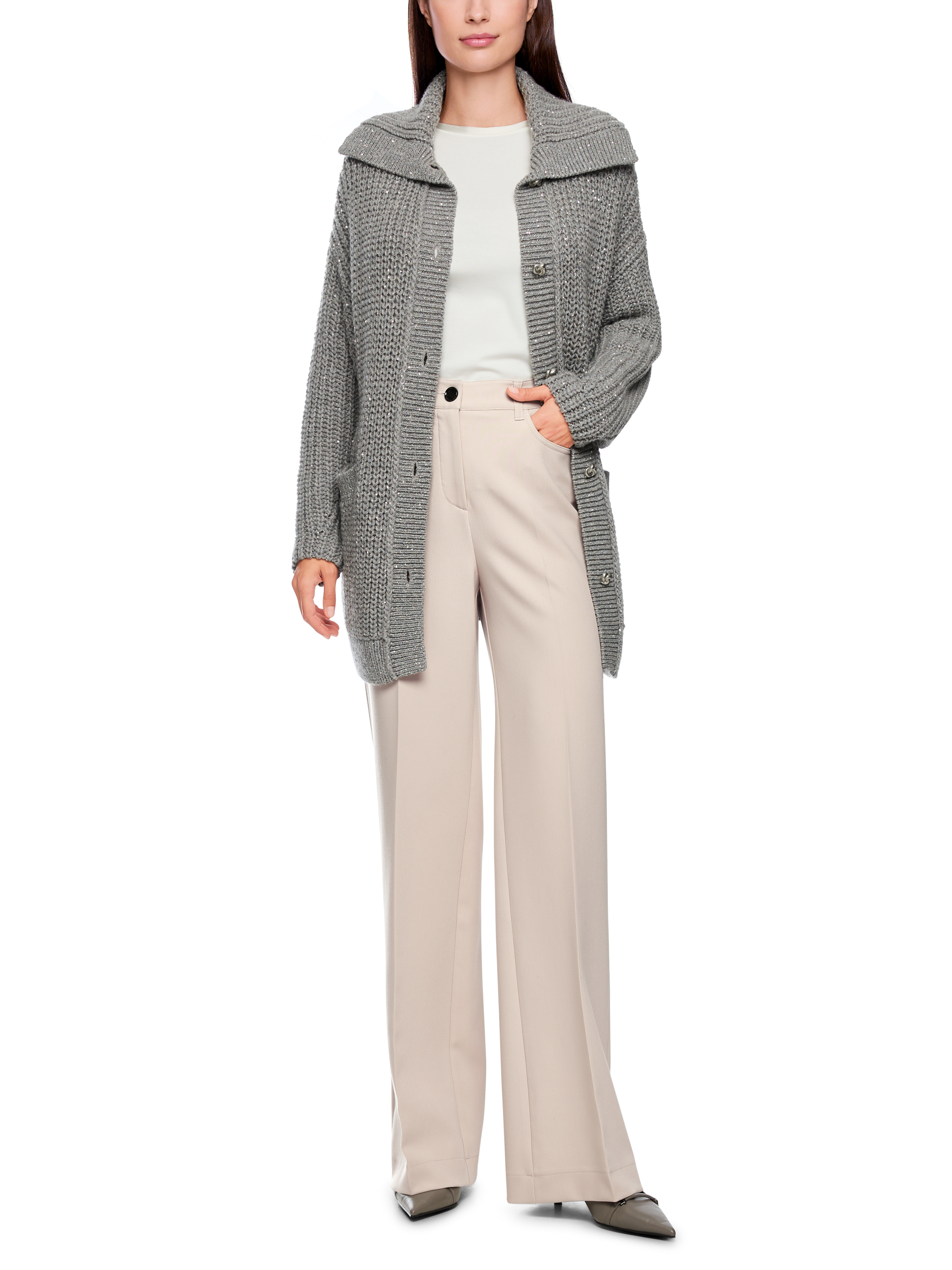MARC CAIN  ZP 81.26 W77 Hose WARRI im Wide Fit warm stone
