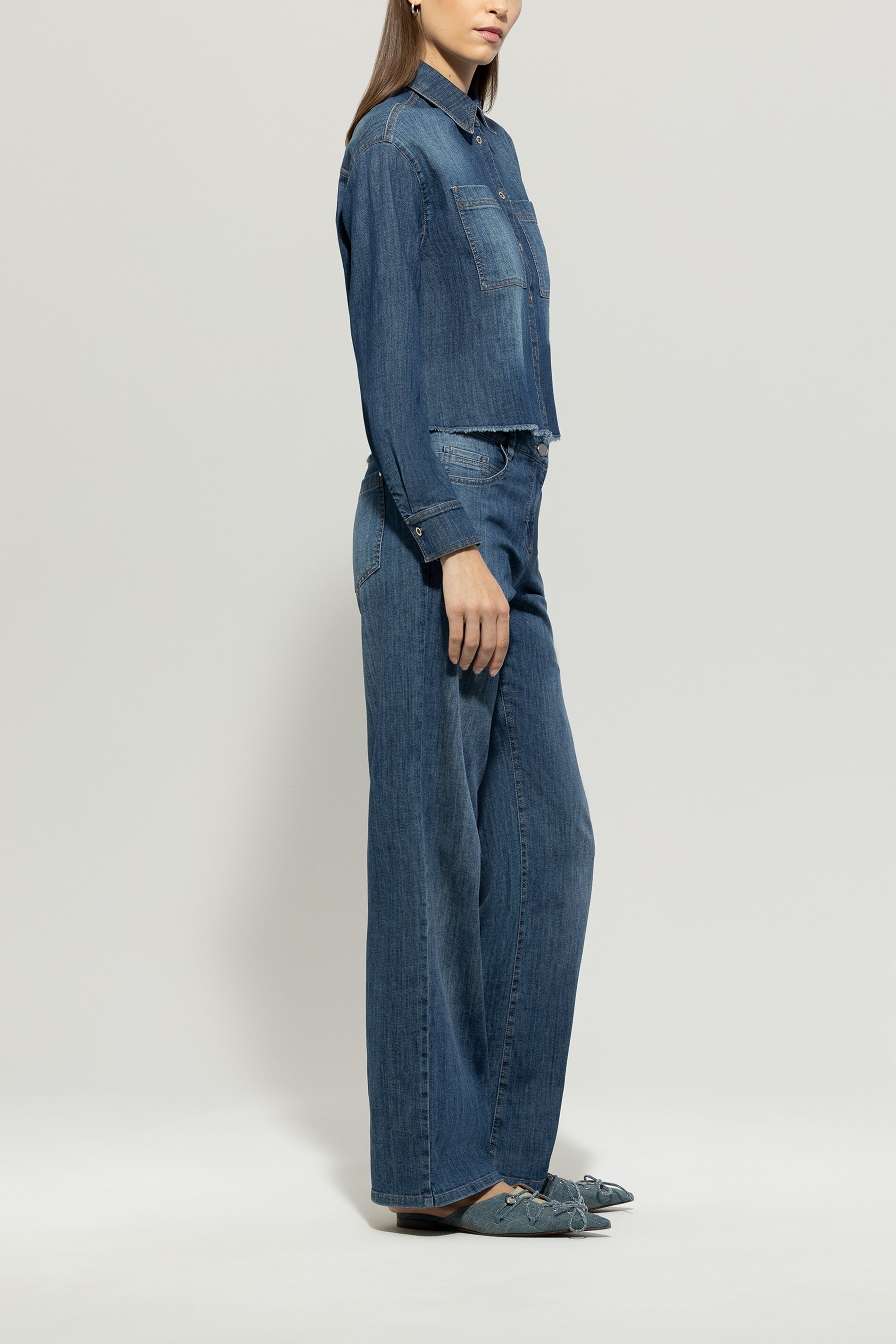 LUISA CERANO 618733/3474-0 Jeans Hose sportiv denim blue