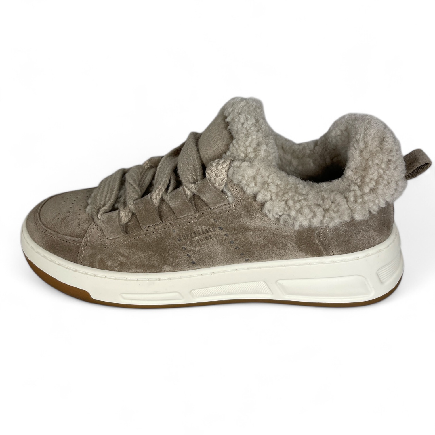 COPENHAGEN - CPH213 SUEDE TEDDY DAMEN SNEAKER TAUPE