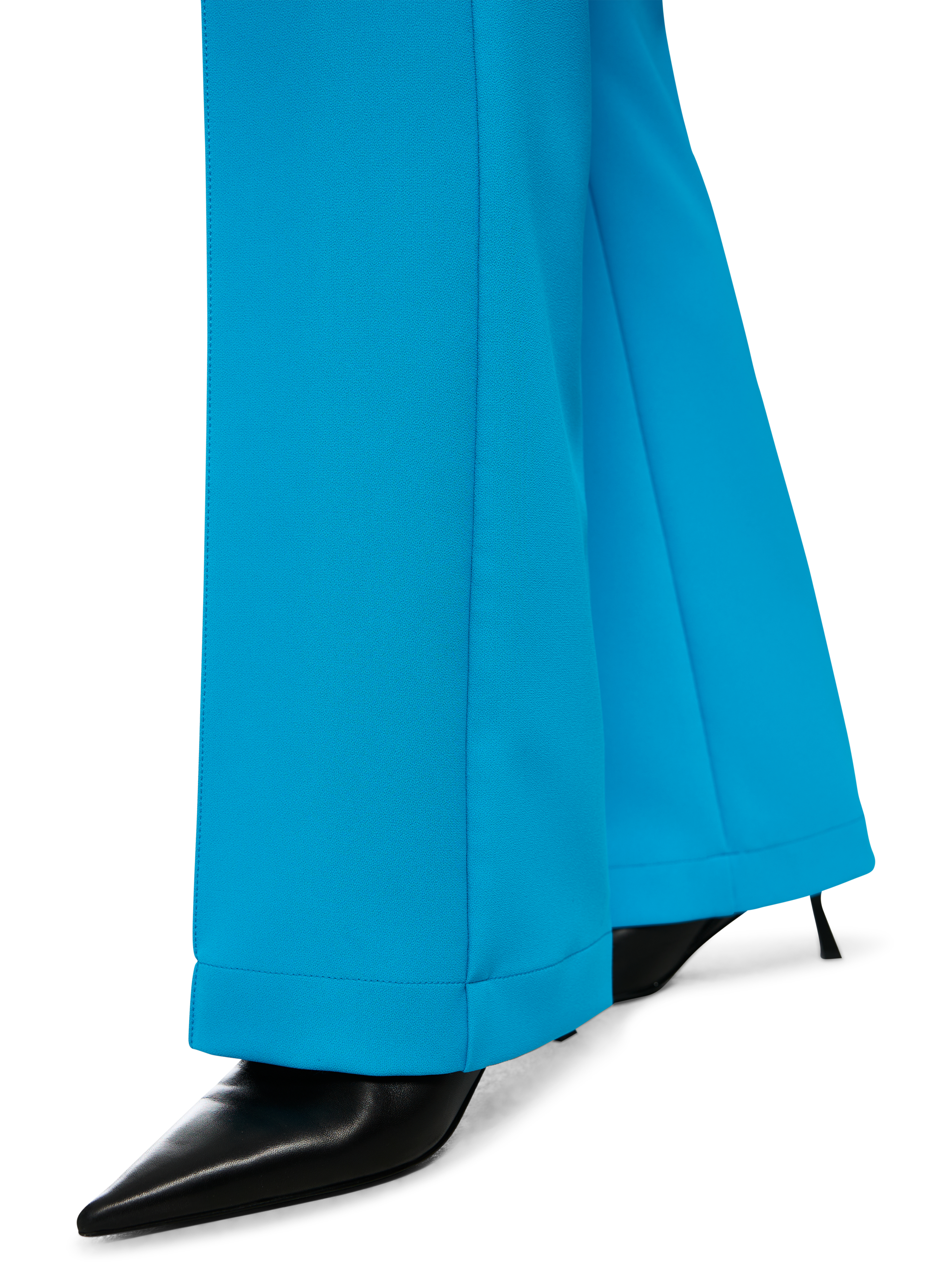 MARC CAIN ZC 81.29 W60 Hose FAID mit hohem Bund und Biese Blau