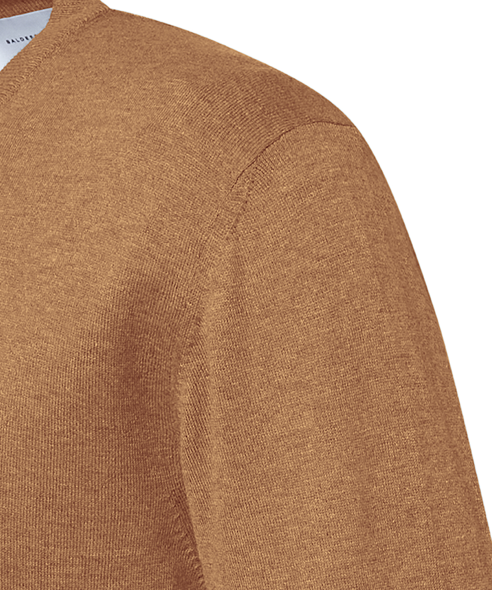 Baldessarini  B4 30104.5299 BLD-Kabelo Herren Rundhals  Pullover Braun