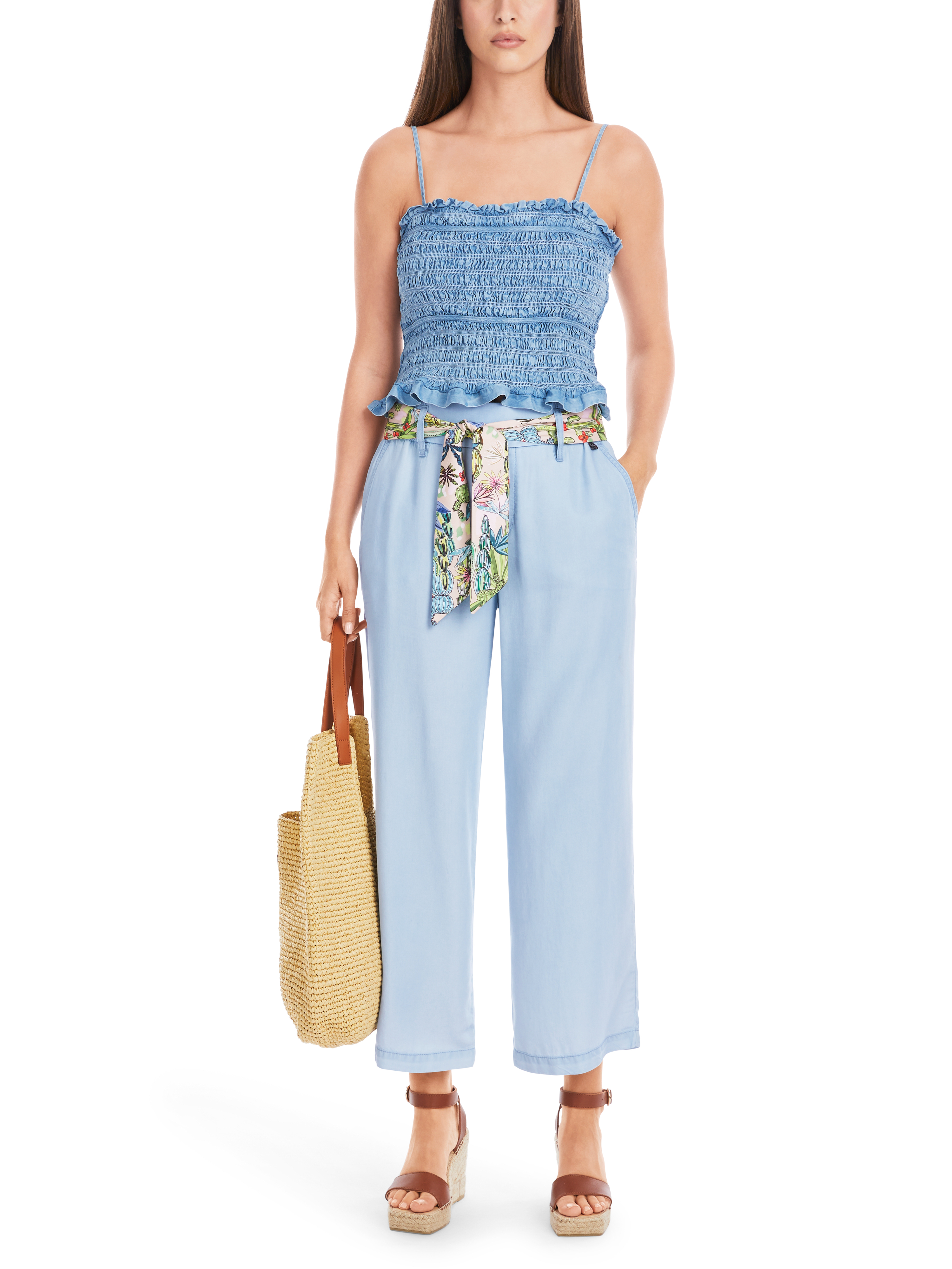 MARC CAIN YP 82.51 D63 Rethink Together WASHINGTON Culotte Blau