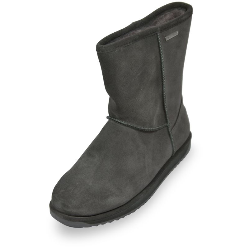 EMU PATERSON LOW LAMMFELLSTIEFEL BOOTS  W10771 DUNKELGRAU/ANTHRACITE CHARCOAL.