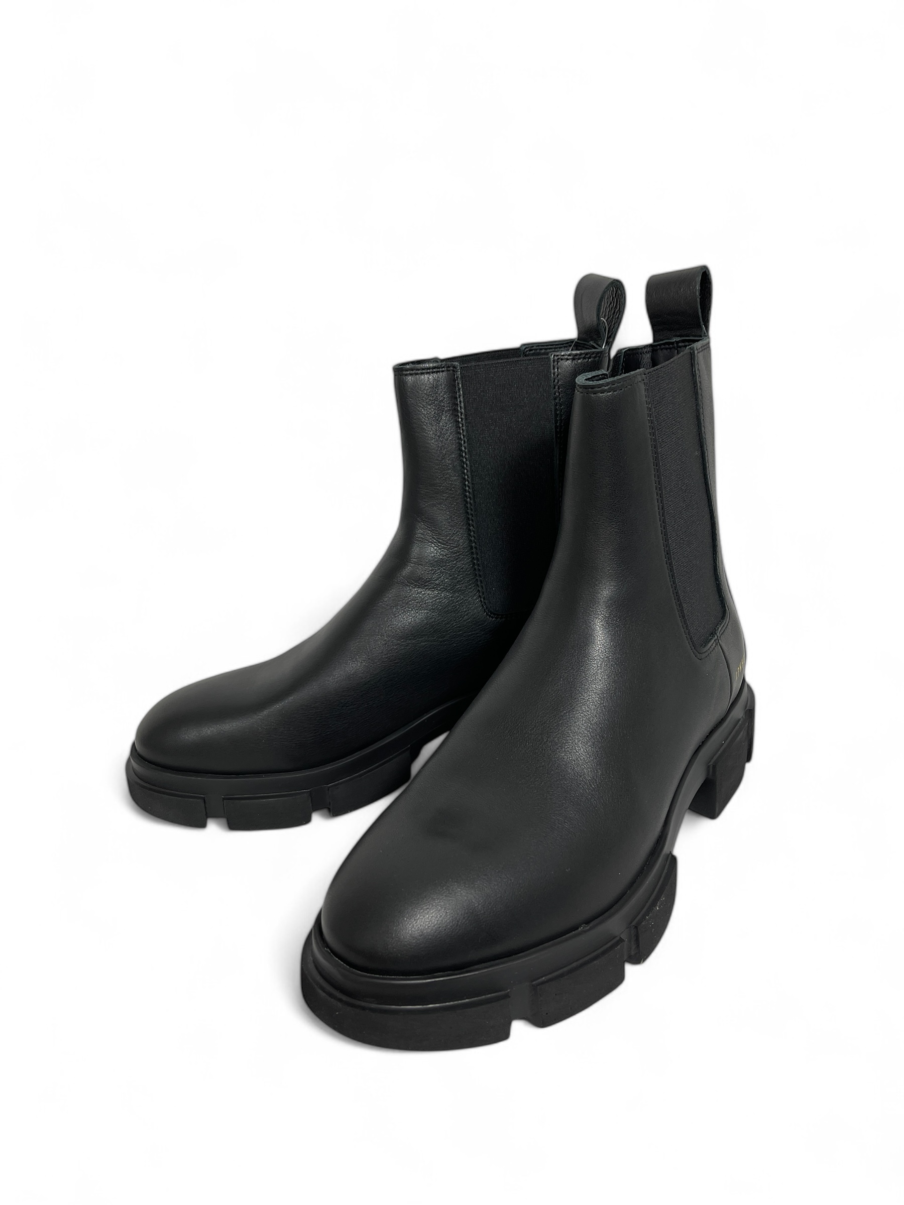 COPENHAGEN - CPH570 VITELLO Chelsea Boots Leder Schwarz