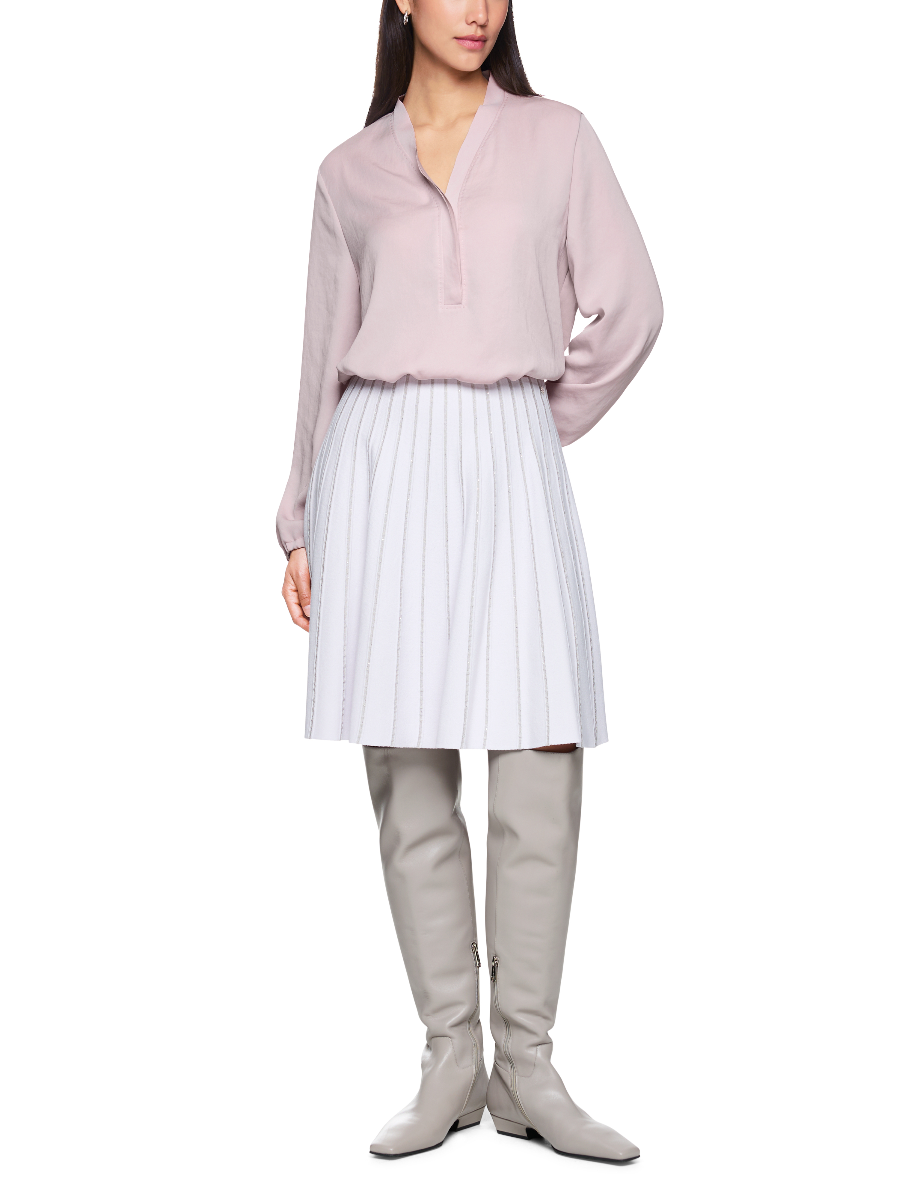MARC CAIN  ZA 51.03 W39 V-Neck-Bluse Rethink Together