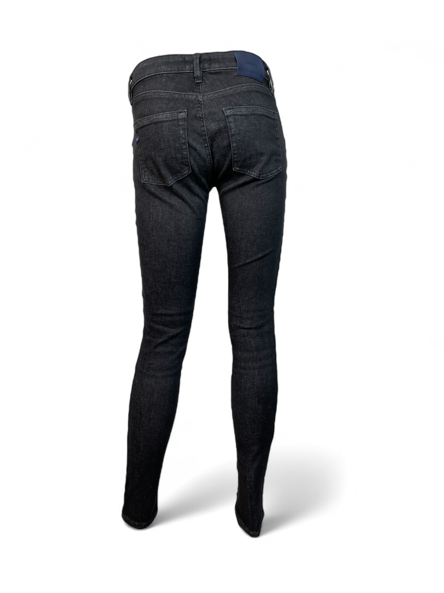 DENHAM 02-23-10-11-045 KYO FMWB Damen Jeans Stretch-Denim Skinny Fit Black