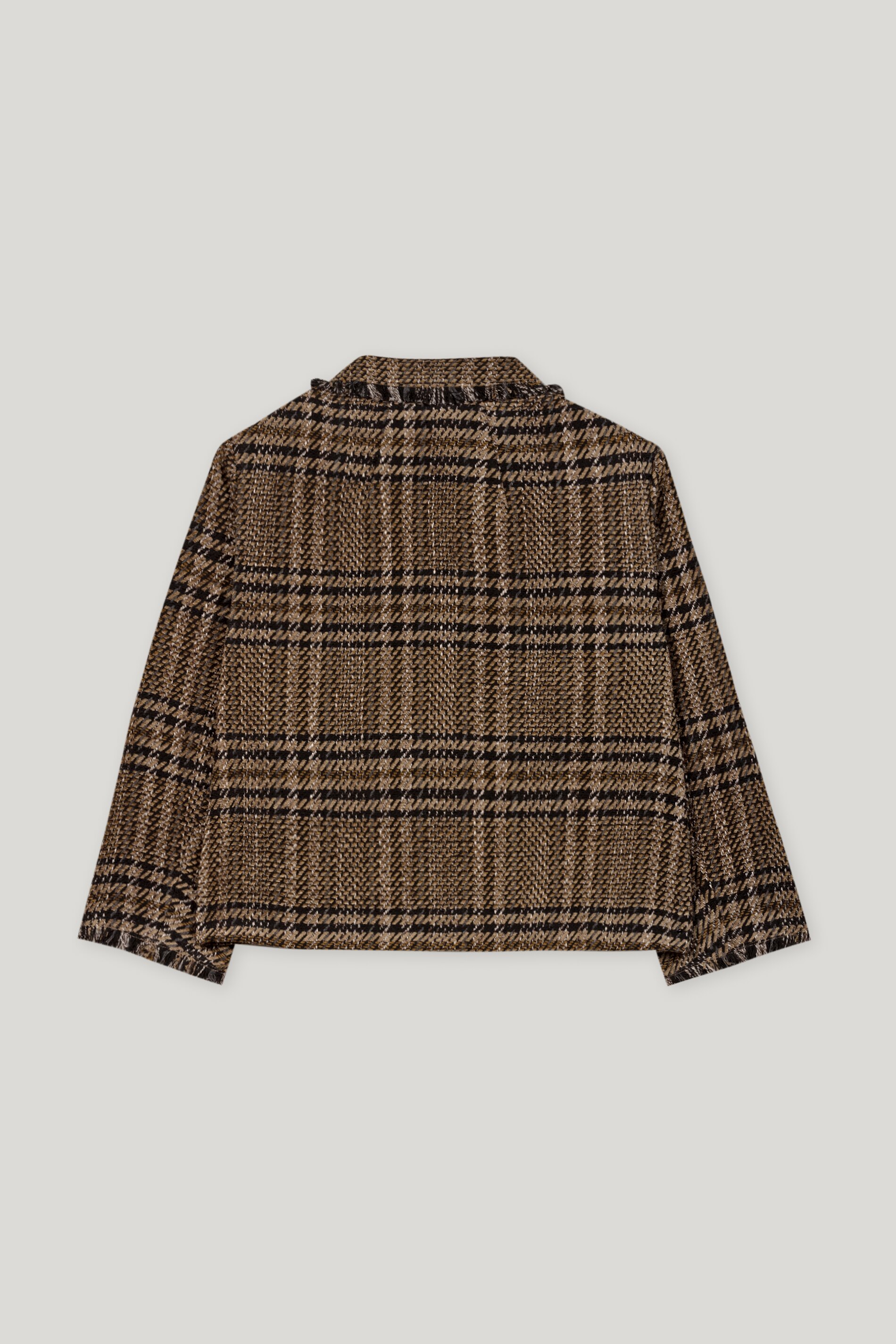 LUISA CERANO  428008/3783-0 Jacke Karo- Muster Braun