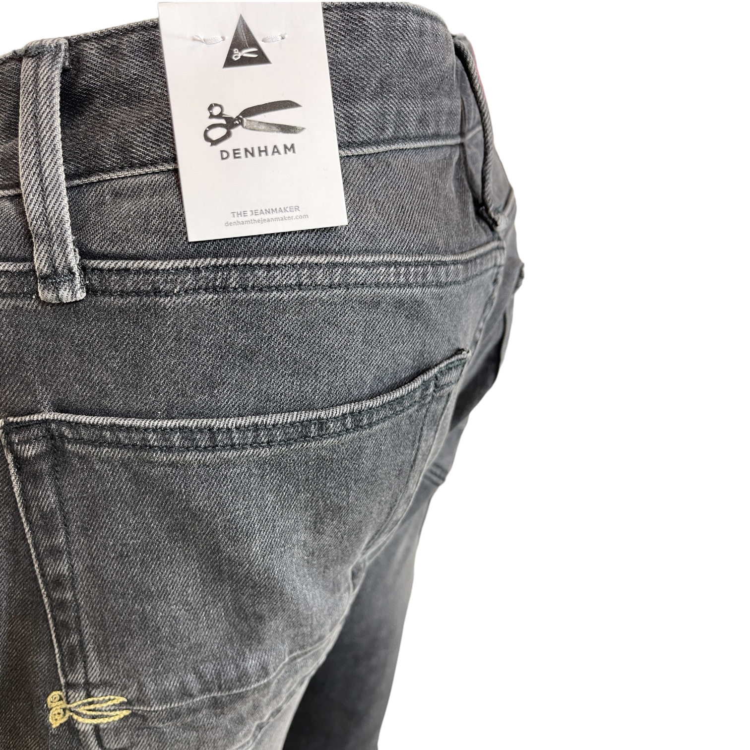 DENHAM 01-23-08-11-108 RIDGE AWB HEREN JEANS STRAIGHT FIT SCHWARZ