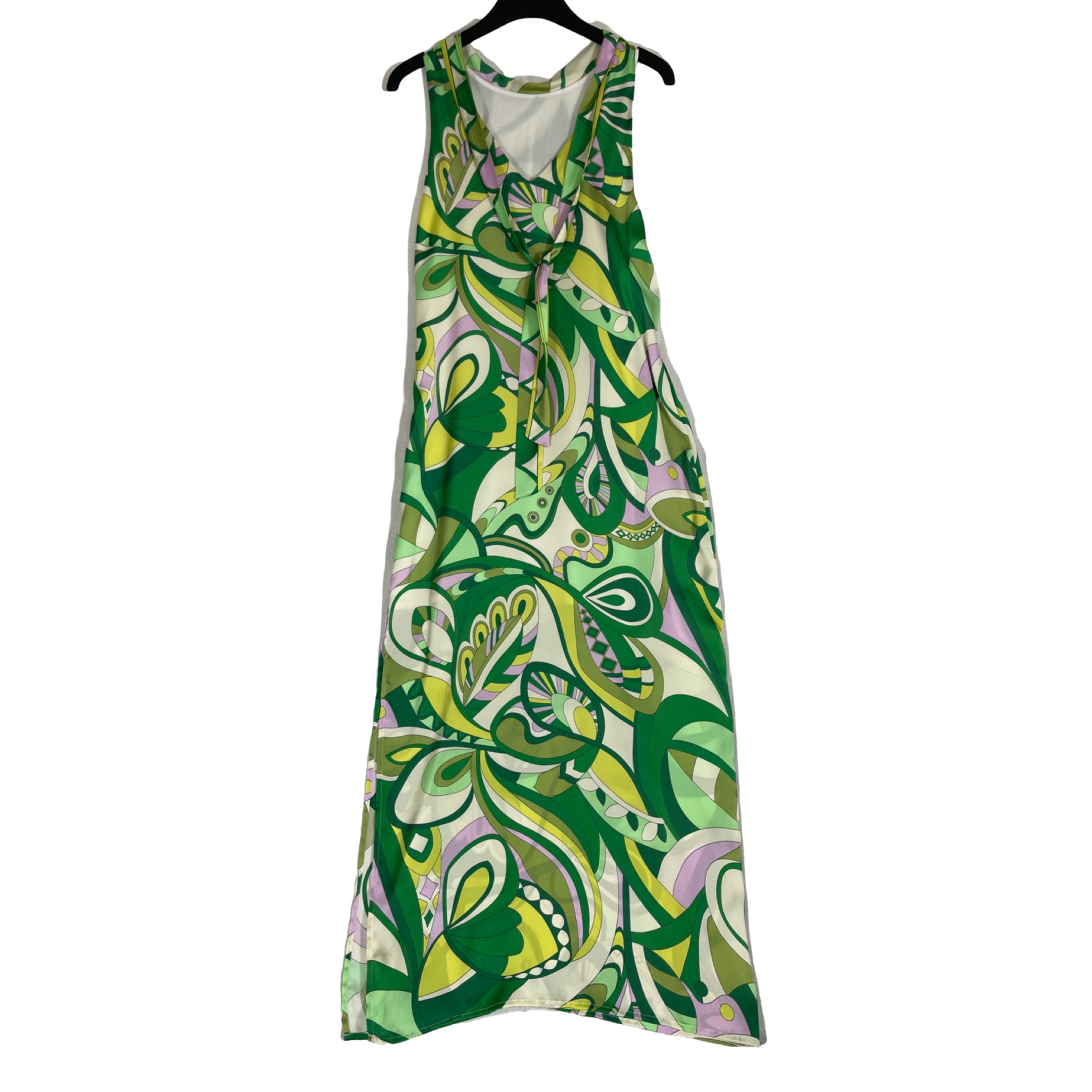 ANA ALCAZAR 049769-3385 maxi dress Damen Kleid Florale Muster Grün