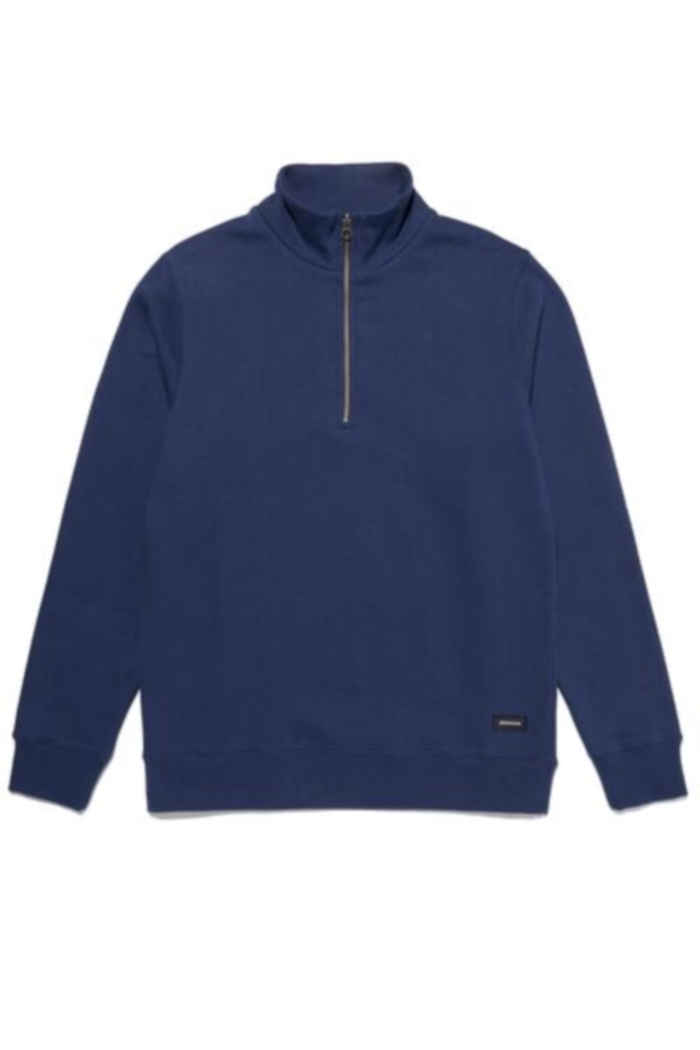 DENHAM 01-22-10-60-091 LOGAN HALF ZIP SWEAT SS Herren Troyer Pullover Sweatshirt BLUE FOG