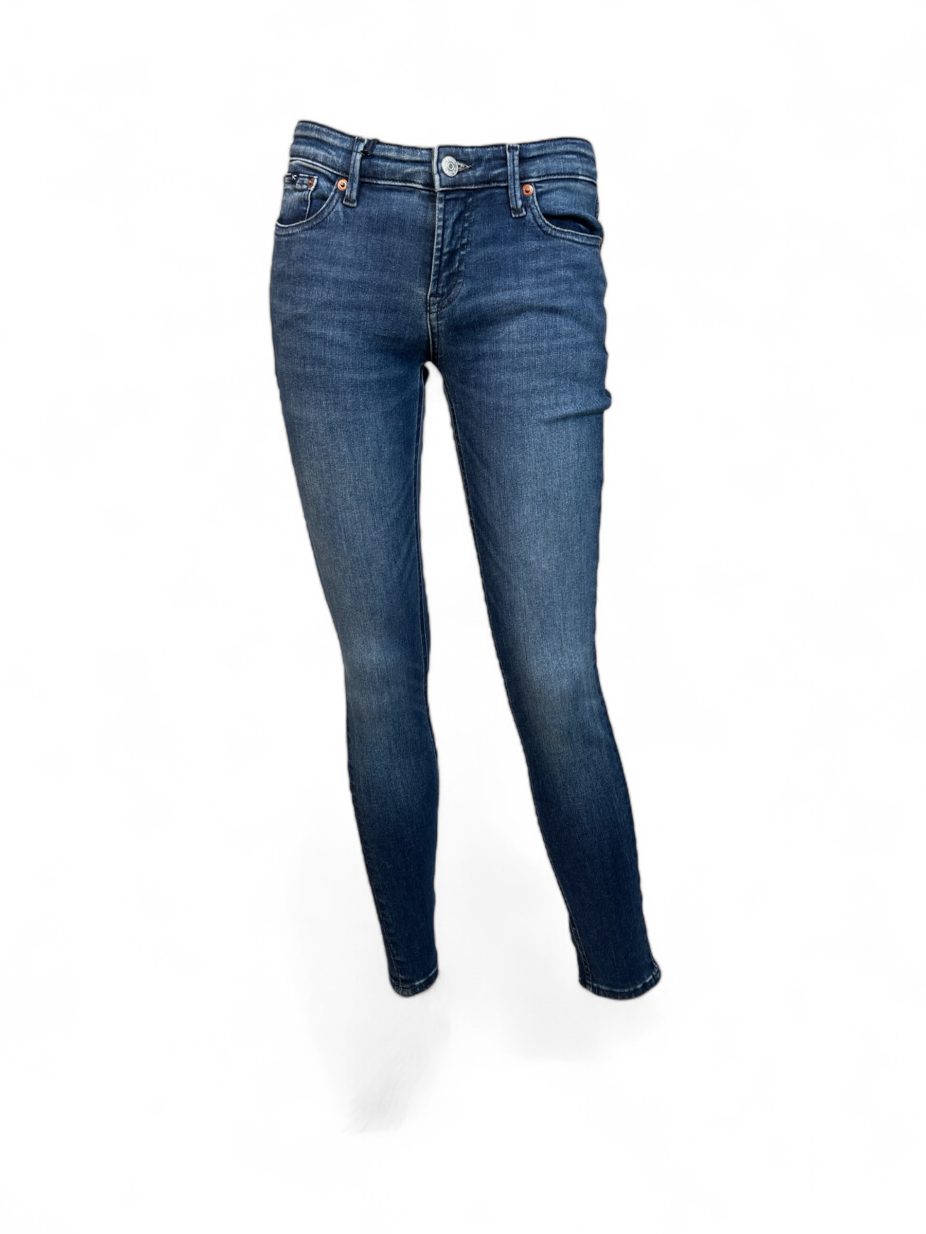 DENHAM 02-24-07-11-011 KYO FMDA Damen Jeans Stretch-Denim Skinny Fit BLUE BLUSH