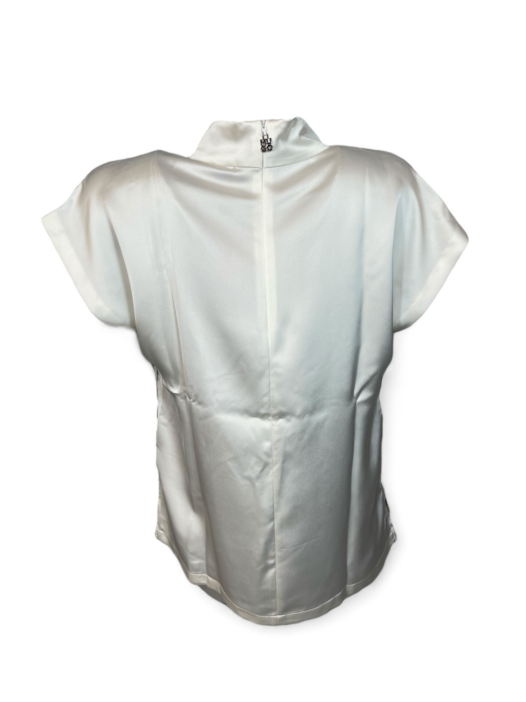 HUGO 50525896 Caneli-1 10263720 01  Damen Top mit Stehkragen Natural 102
