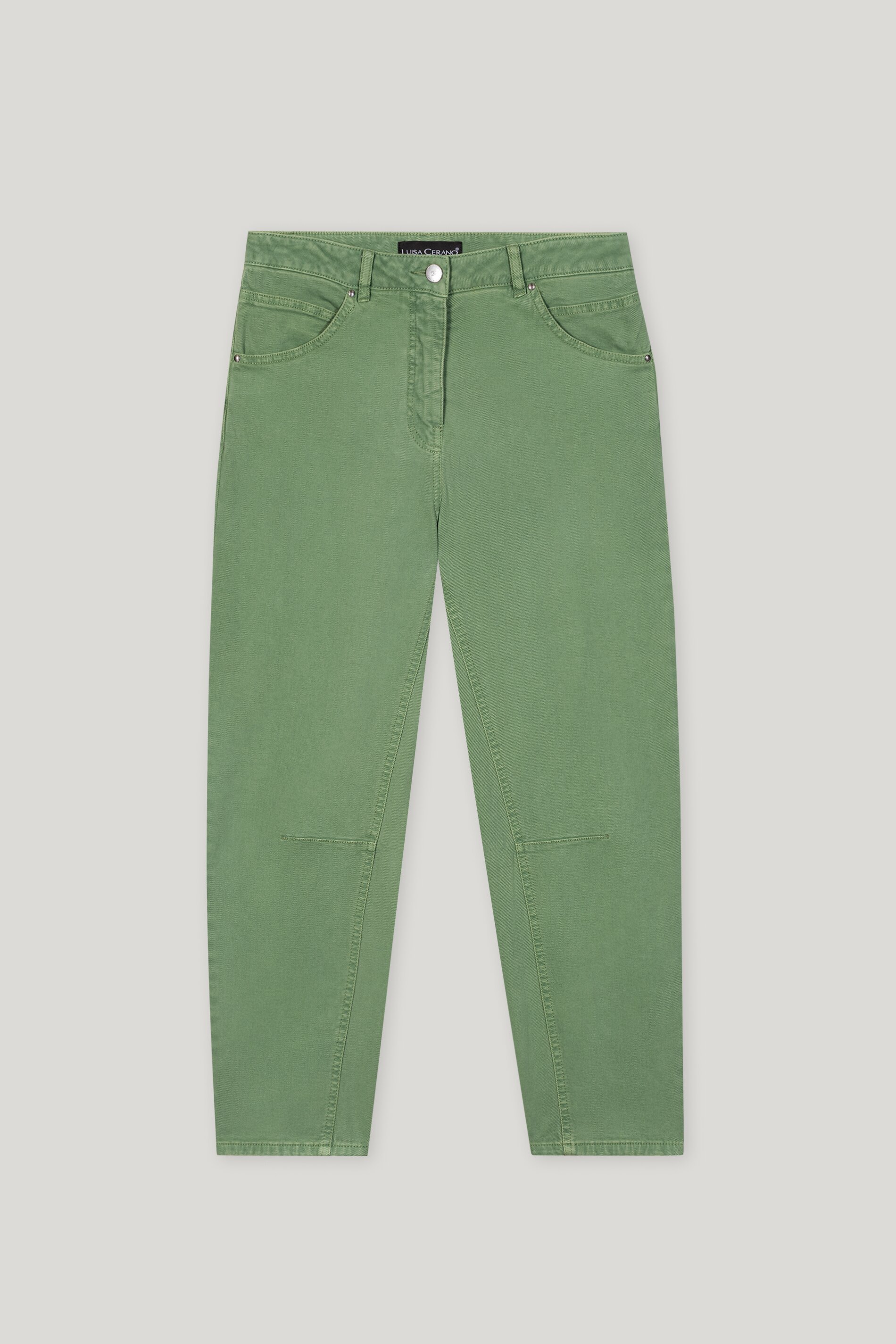 LUISA CERANO  618747/3675-0 Jeans Authentic-Looseleg-Denim smoky green