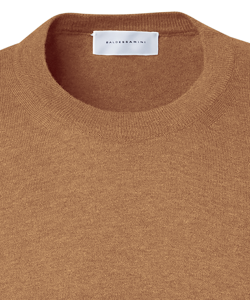 Baldessarini  B4 30104.5299 BLD-Kabelo Herren Rundhals  Pullover Braun
