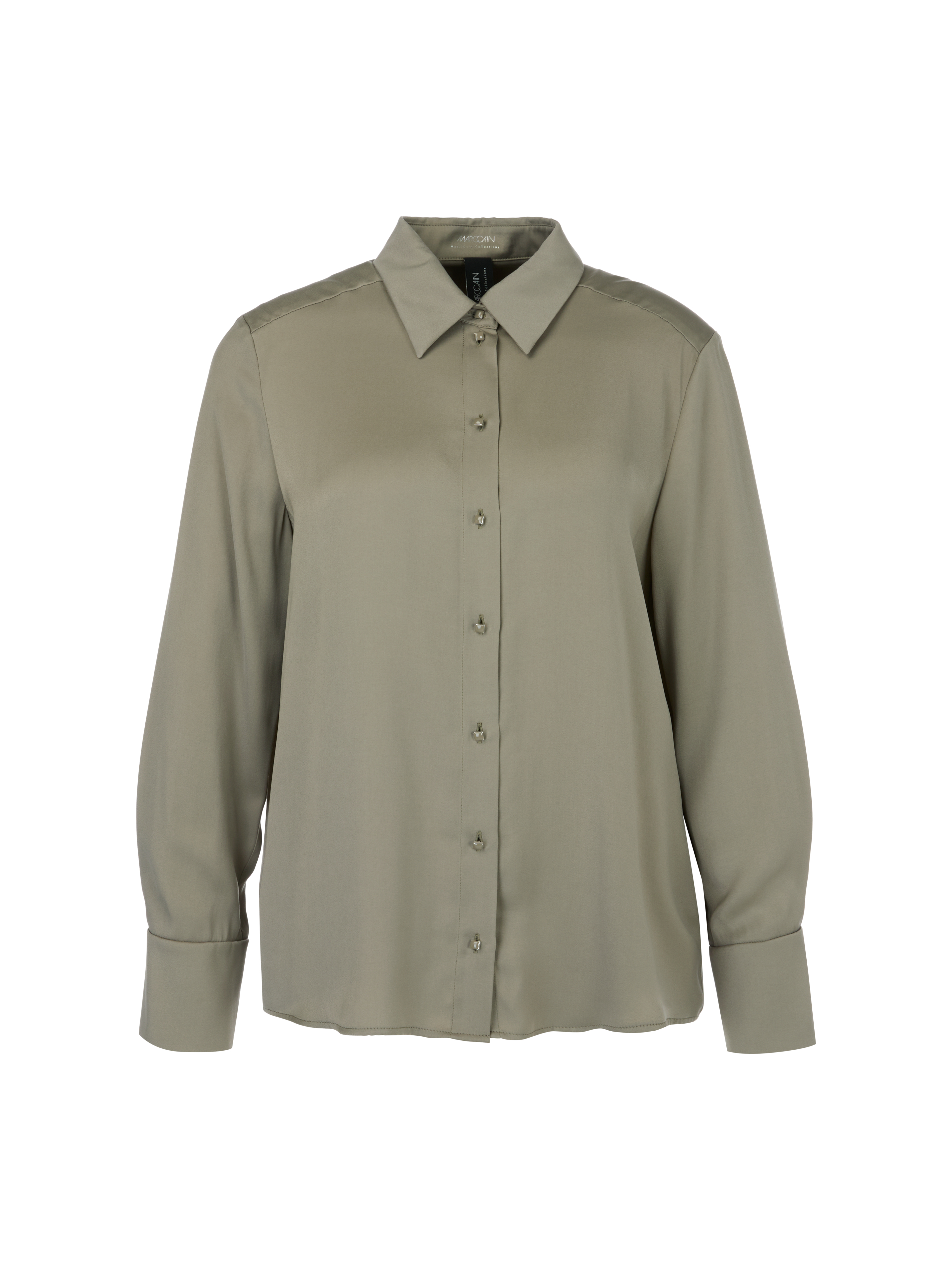 MARC CAIN YC 51.12 W01  Bluse im Viskosecrêpe sage powder