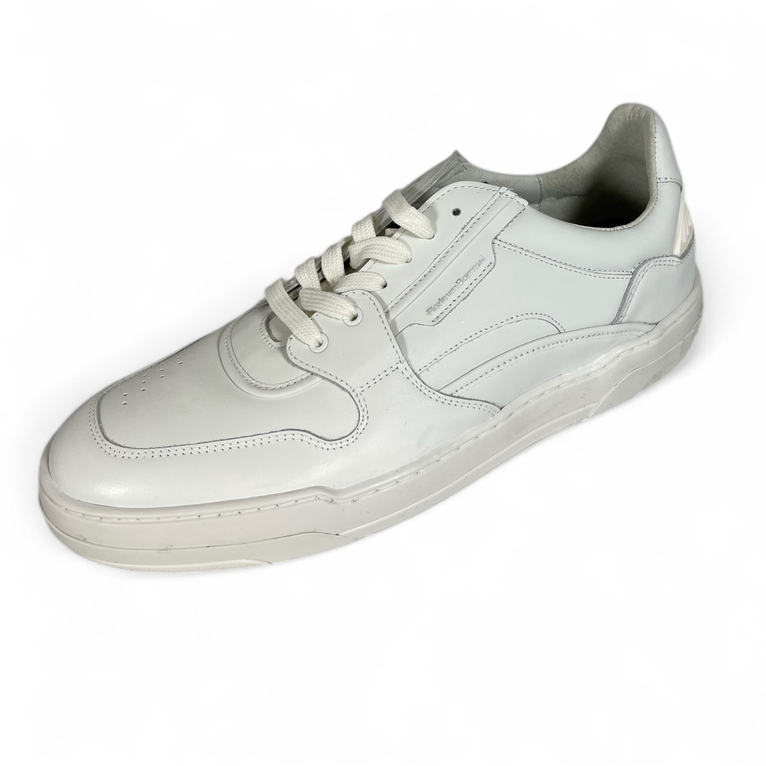 VAN BOMMEL SFM-10185-60-01 Floris Sport White Calf leather Sneakers White Weiß