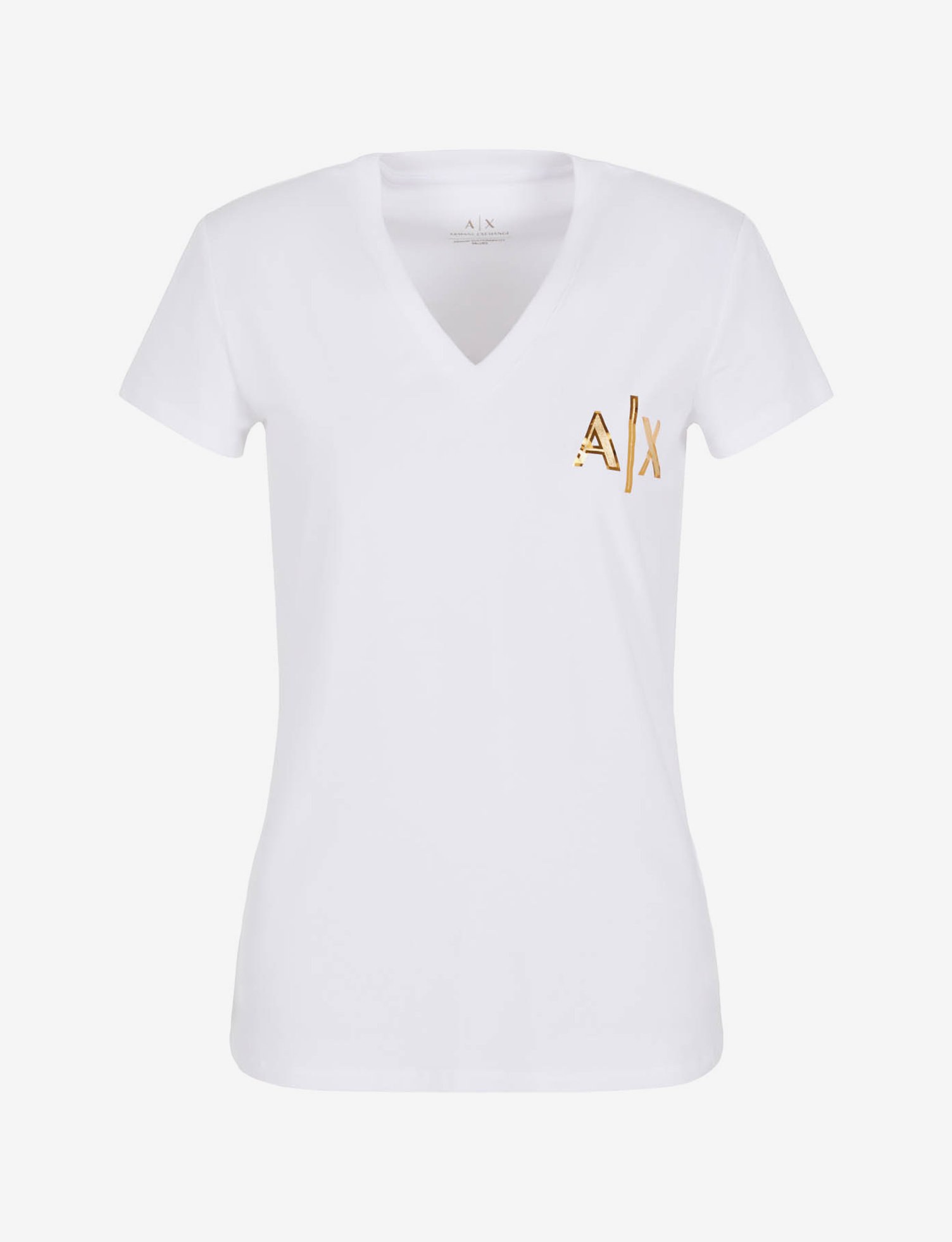 ARMANI 6RYT55 YJDTZ Damen Logo T-Shirt