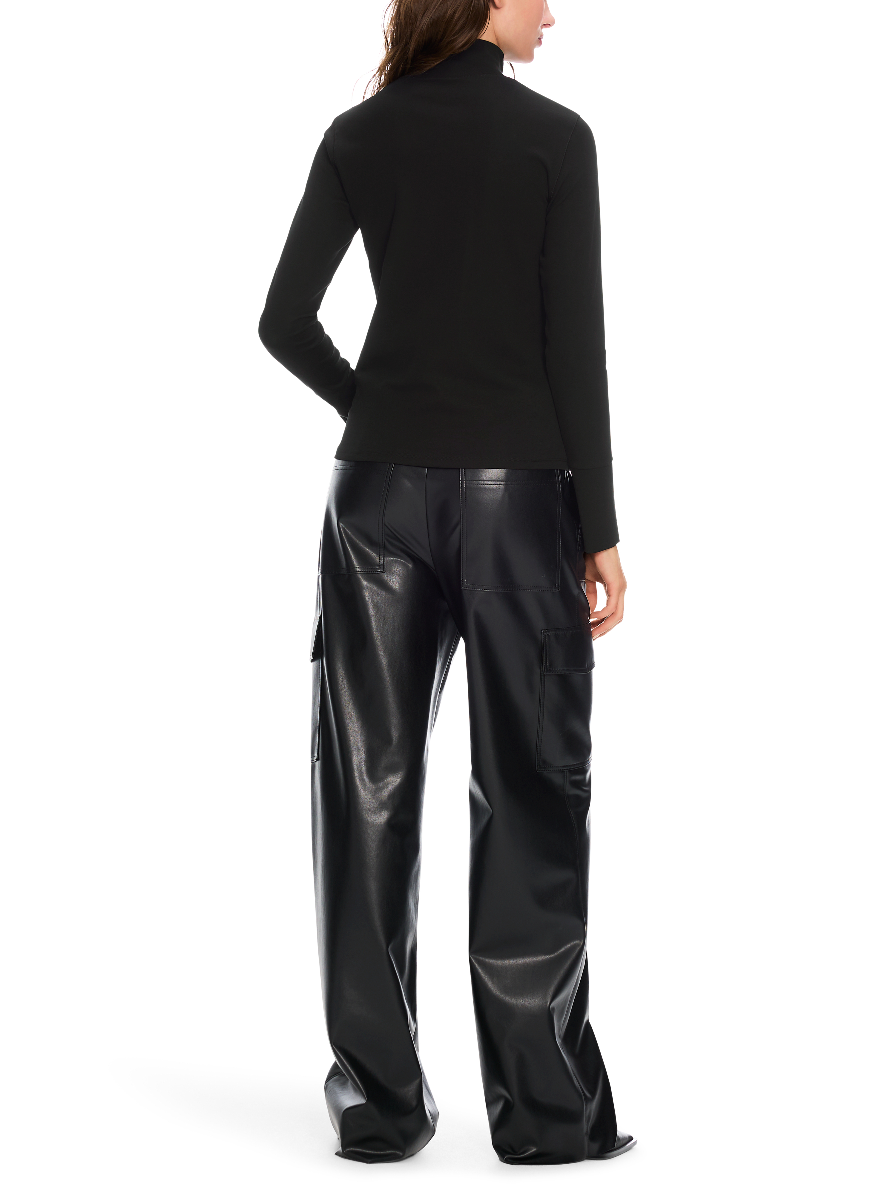 MARC CAIN XC 48.26 J14 Langärmliges Damen T-Shirt Black