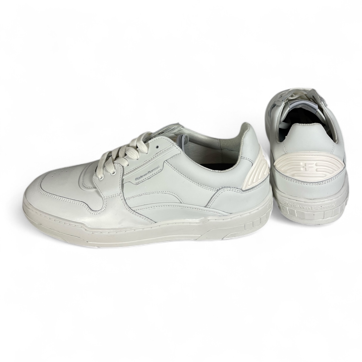 VAN BOMMEL SFM-10185-60-01 Floris Sport White Calf leather Sneakers White Weiß