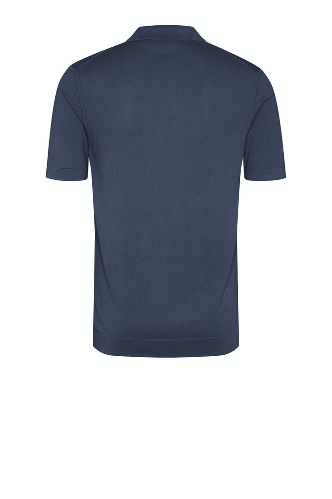 CINQUE 60268514 CICADEN Herren Polo-T-Shirt mit Stonewash Effekt