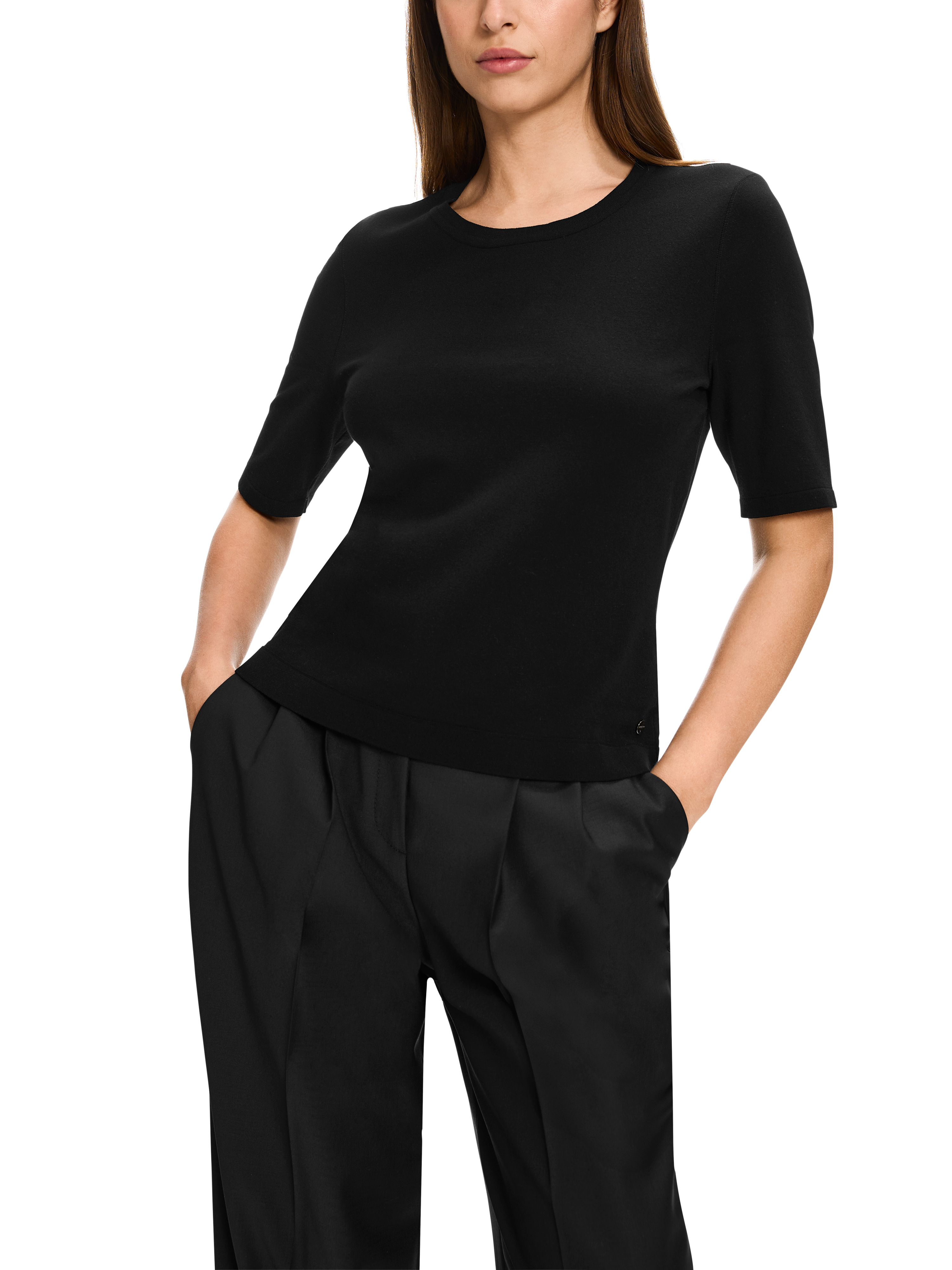 MARC CAIN  YA 41.09 M11 Damen Pullover Black