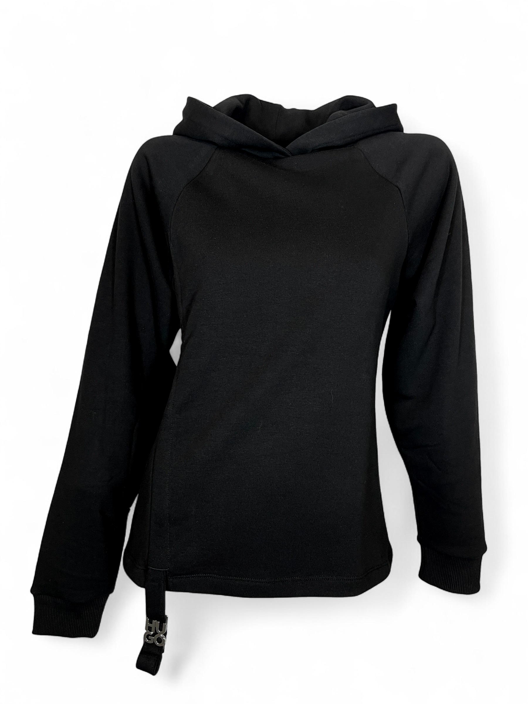 HUGO 50542771 Daqui 10271844 01  Damen Pullover Sweatshirt Black