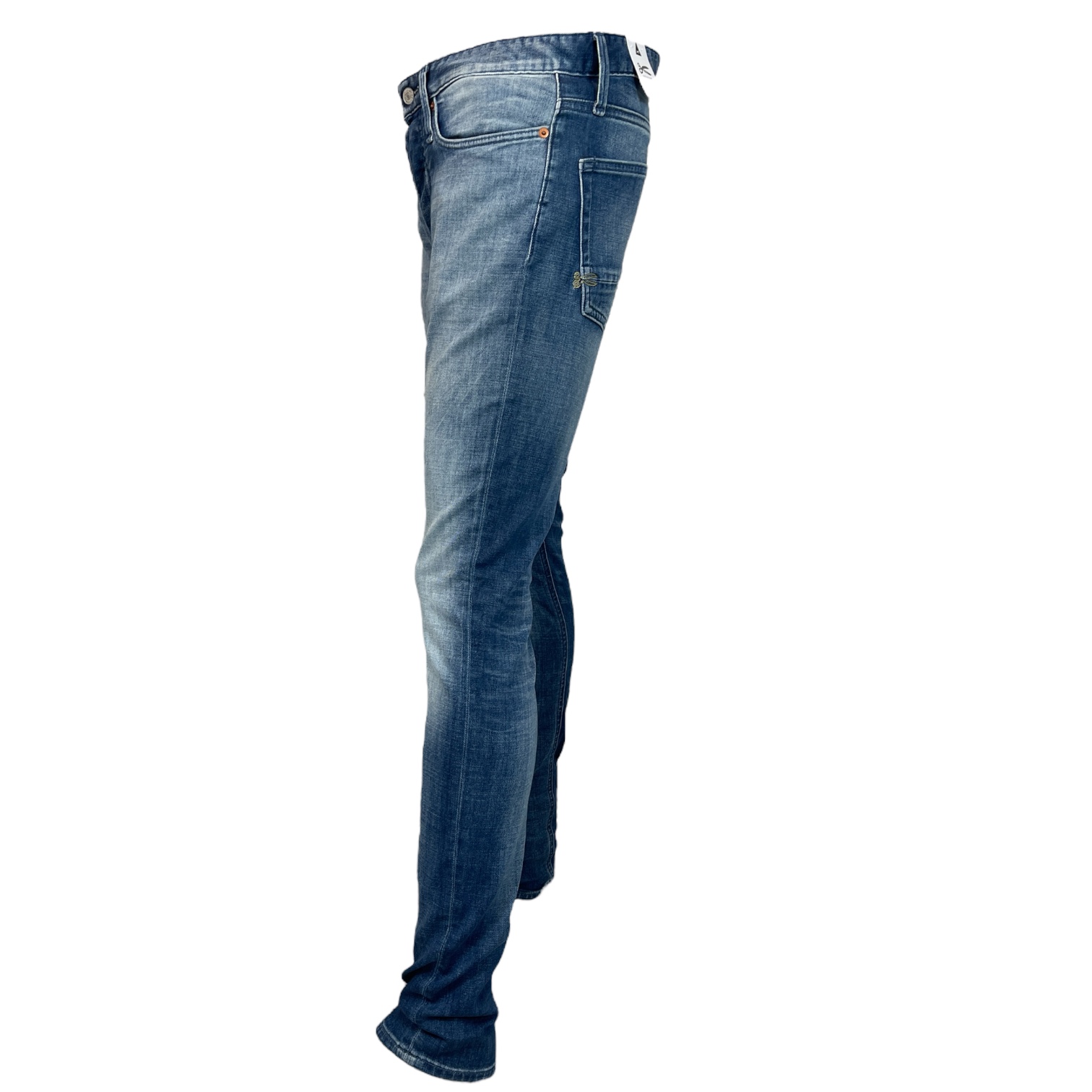 DENHAM 01-23-07-11-016 RAZOR LHHW HEREN JEANS SLIM FIT MID BLUE