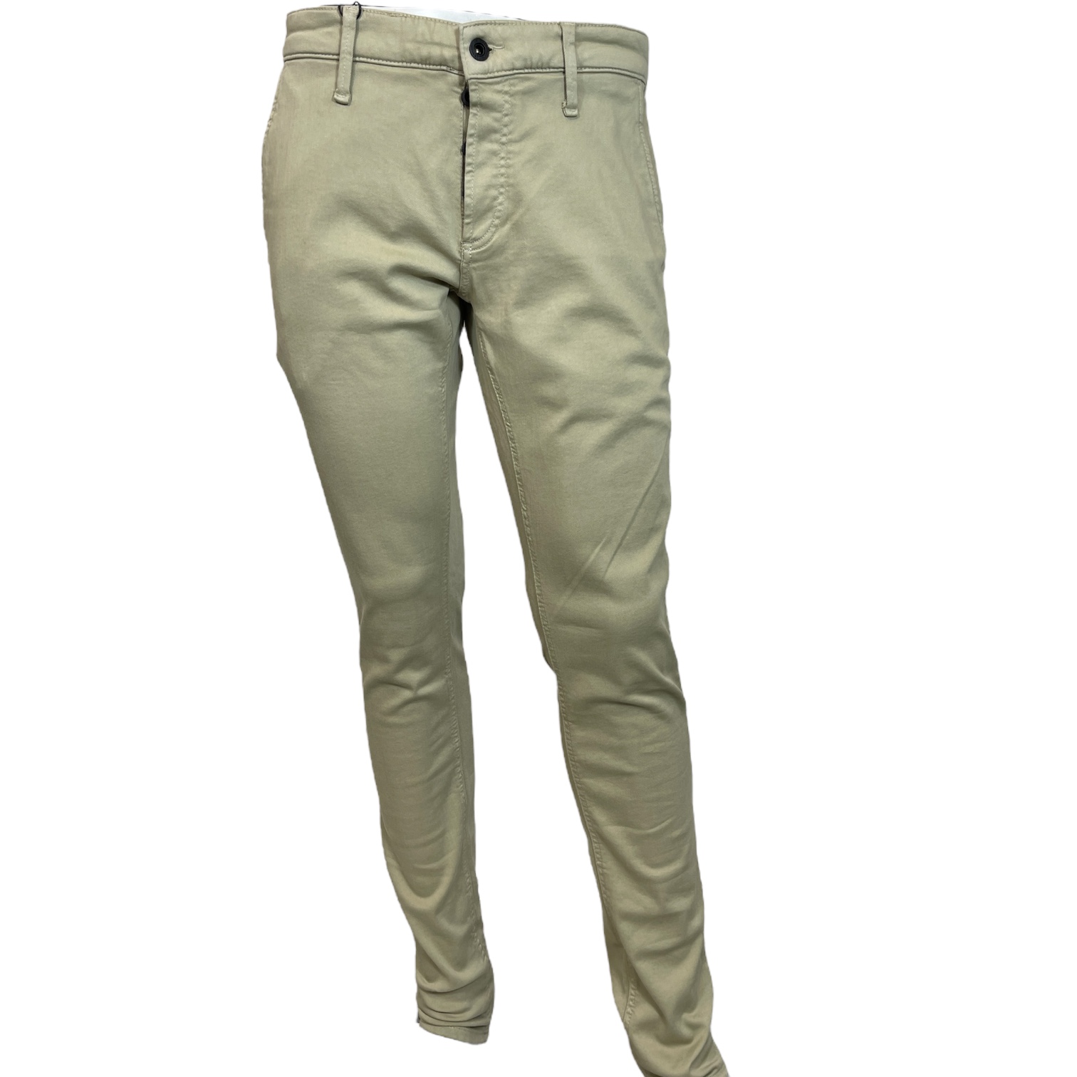 DENHAM YORK BLFMC HERREN CHINO HOSE STRETCH BRITISH KHAKI