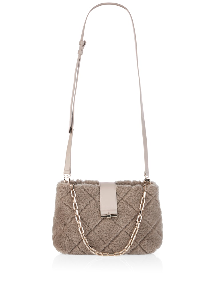 MARC CAIN XC TI.05 Z38 Schultertasche Rethink Together raffia melange