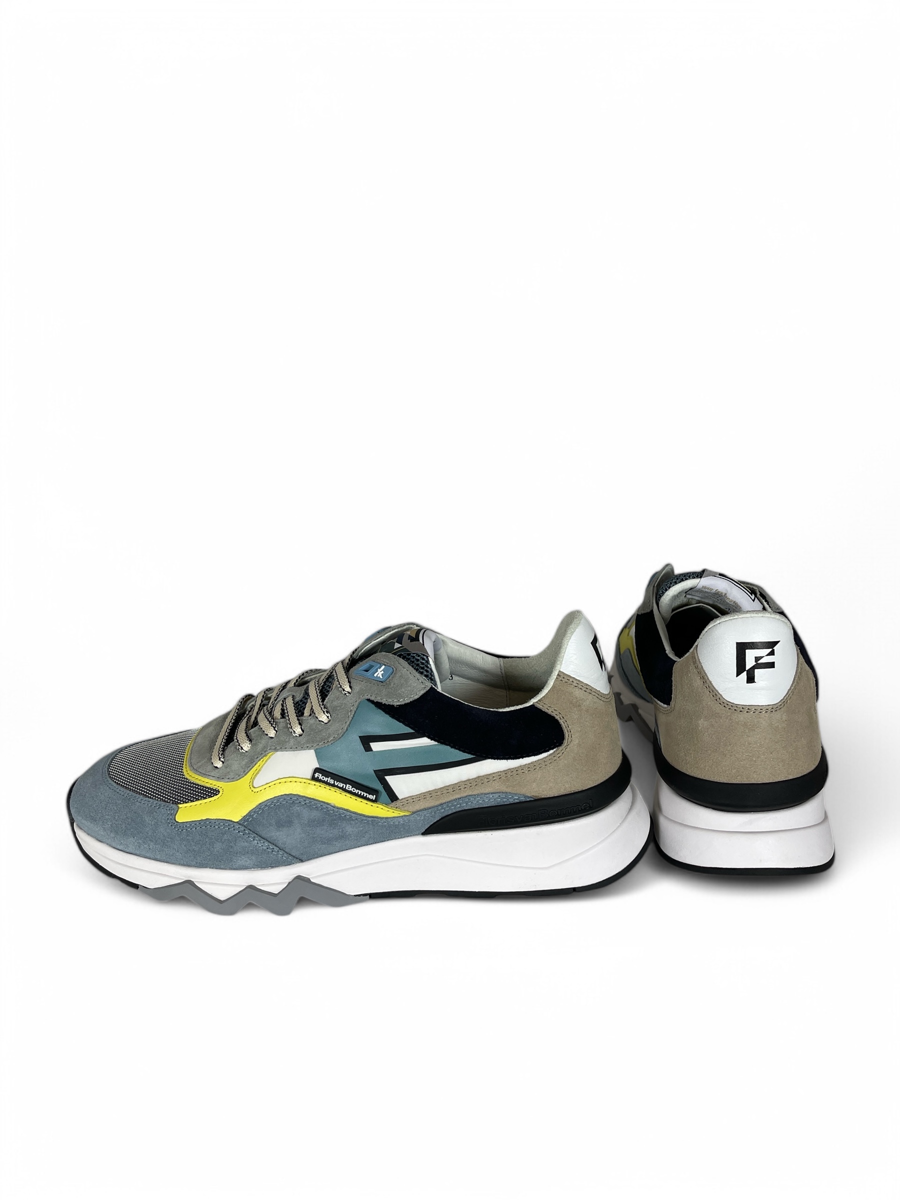 VAN BOMMEL SFM-10136-42-03 Floris Sport Sneaker DE ZAGER 02.66 Suede LightBlue