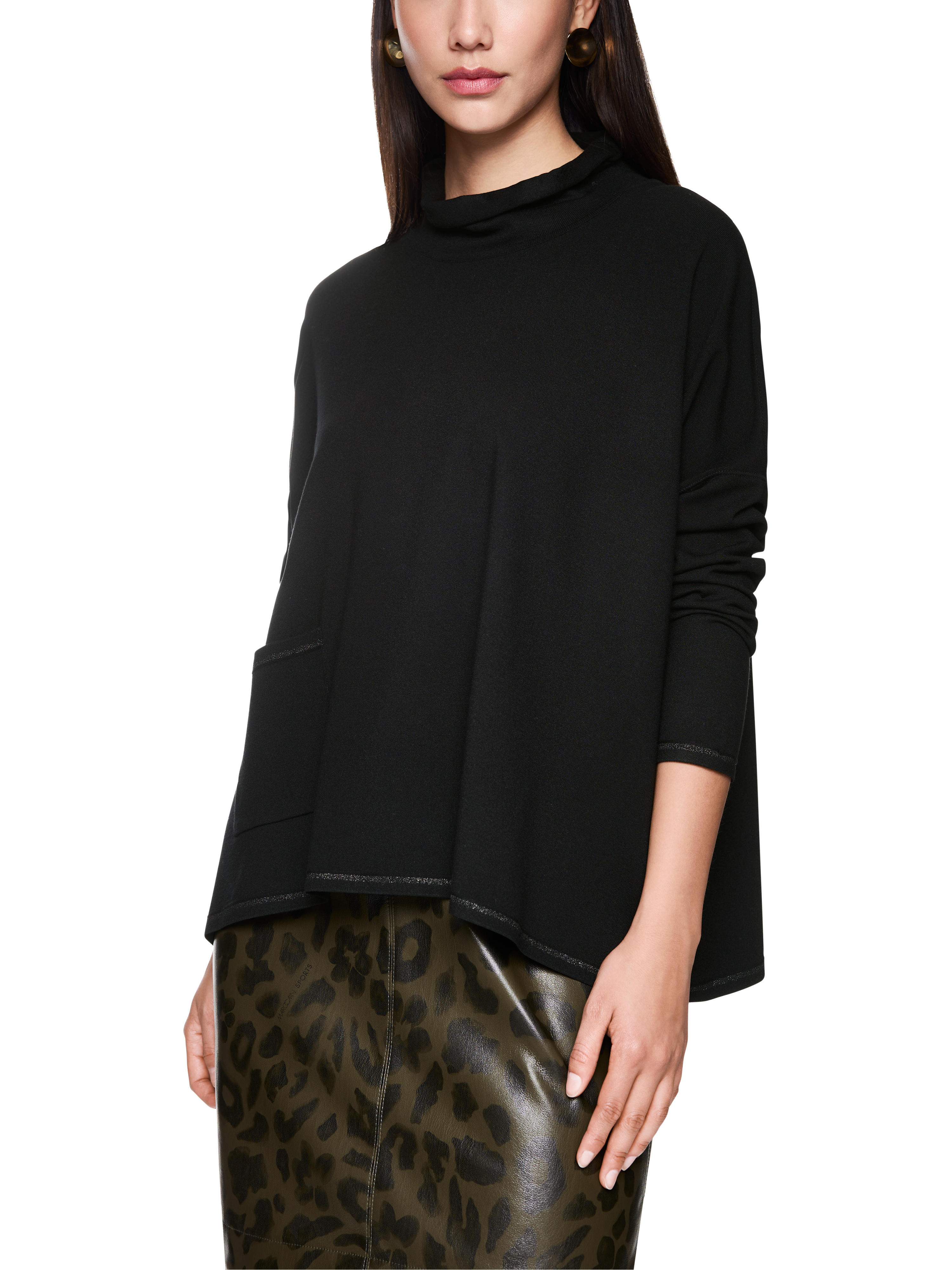 MARC CAIN ZA 41.04 M11 Damen  Pullover Schwarz