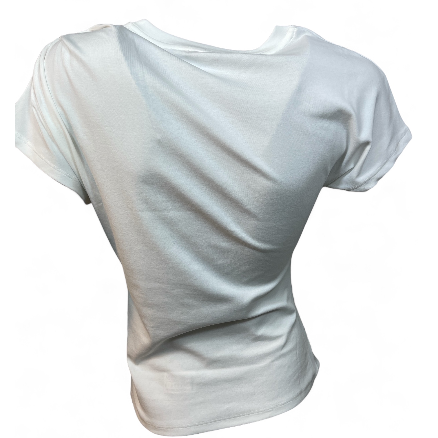 MARC CAIN XC 48.06 J14  Damen T-Shirt mit Materialmix