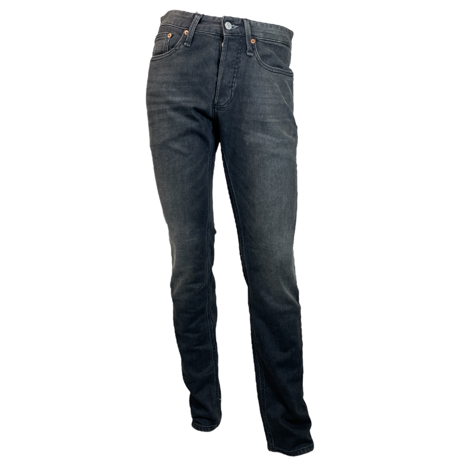 DENHAM 01-23-08-11-108 RIDGE AWB HEREN JEANS STRAIGHT FIT SCHWARZ