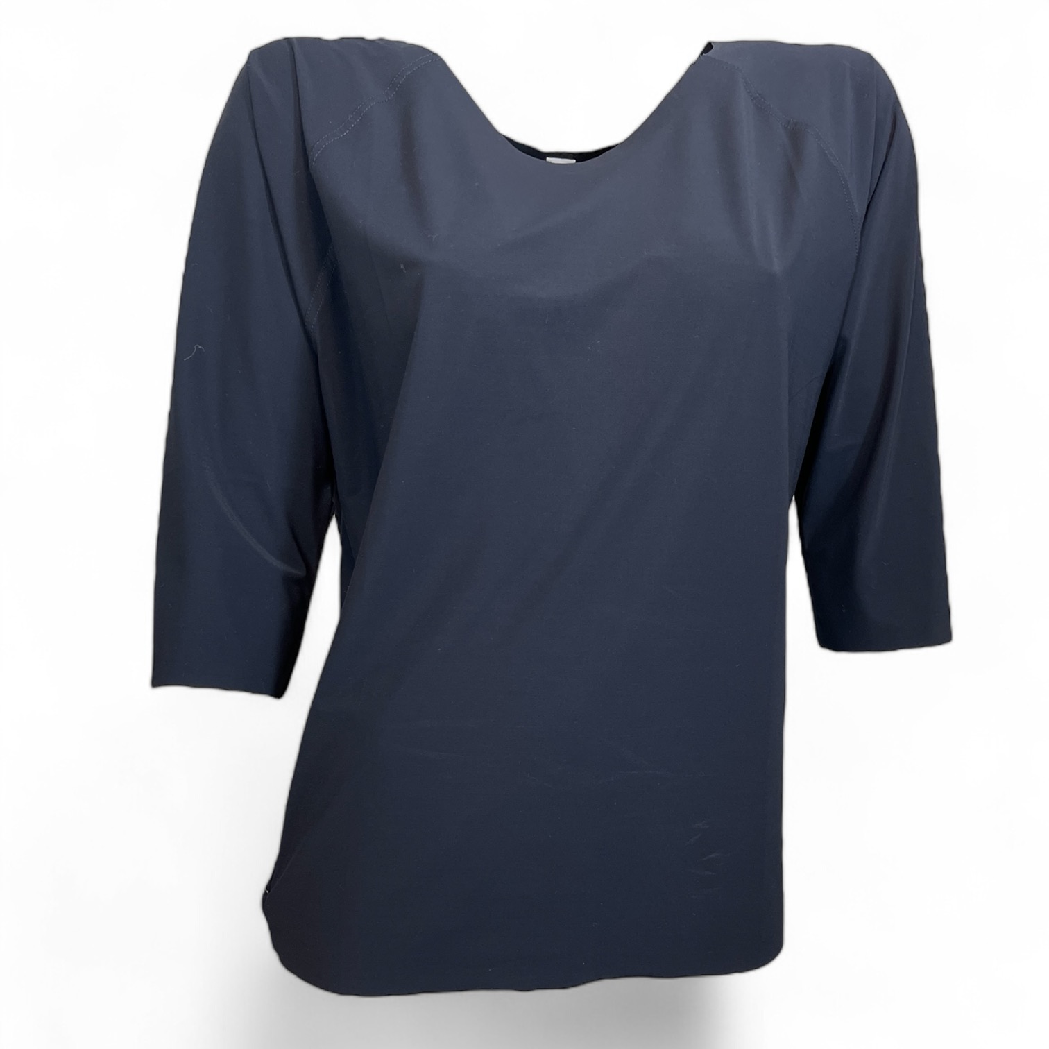 JAPAN TKY NARIKO Damen Bluse T-Shirt mit hohem Stretchkomfort Black-Blue 342