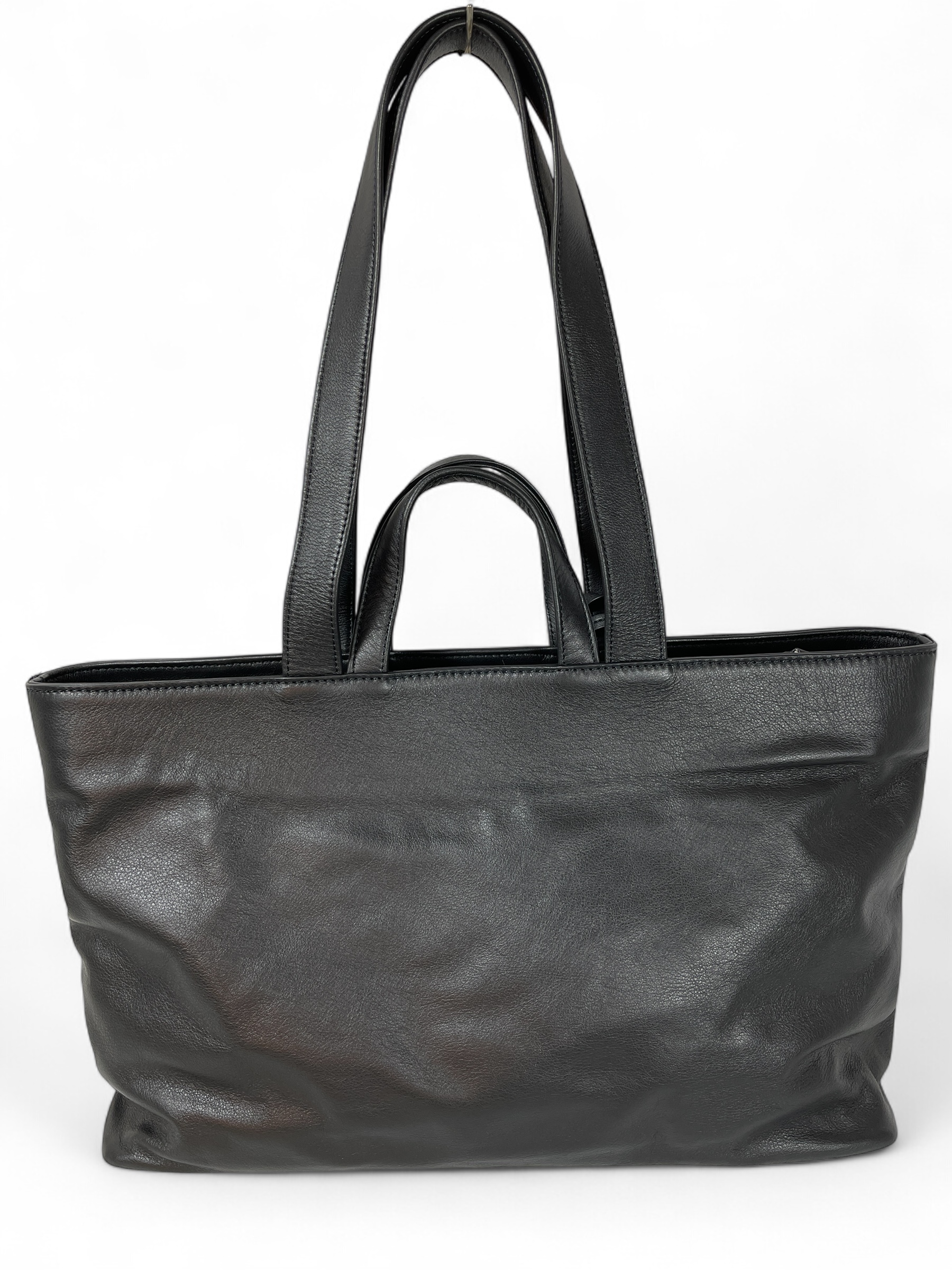 VIC MATIE 0609 TRAVEL Leder Tasche Nero