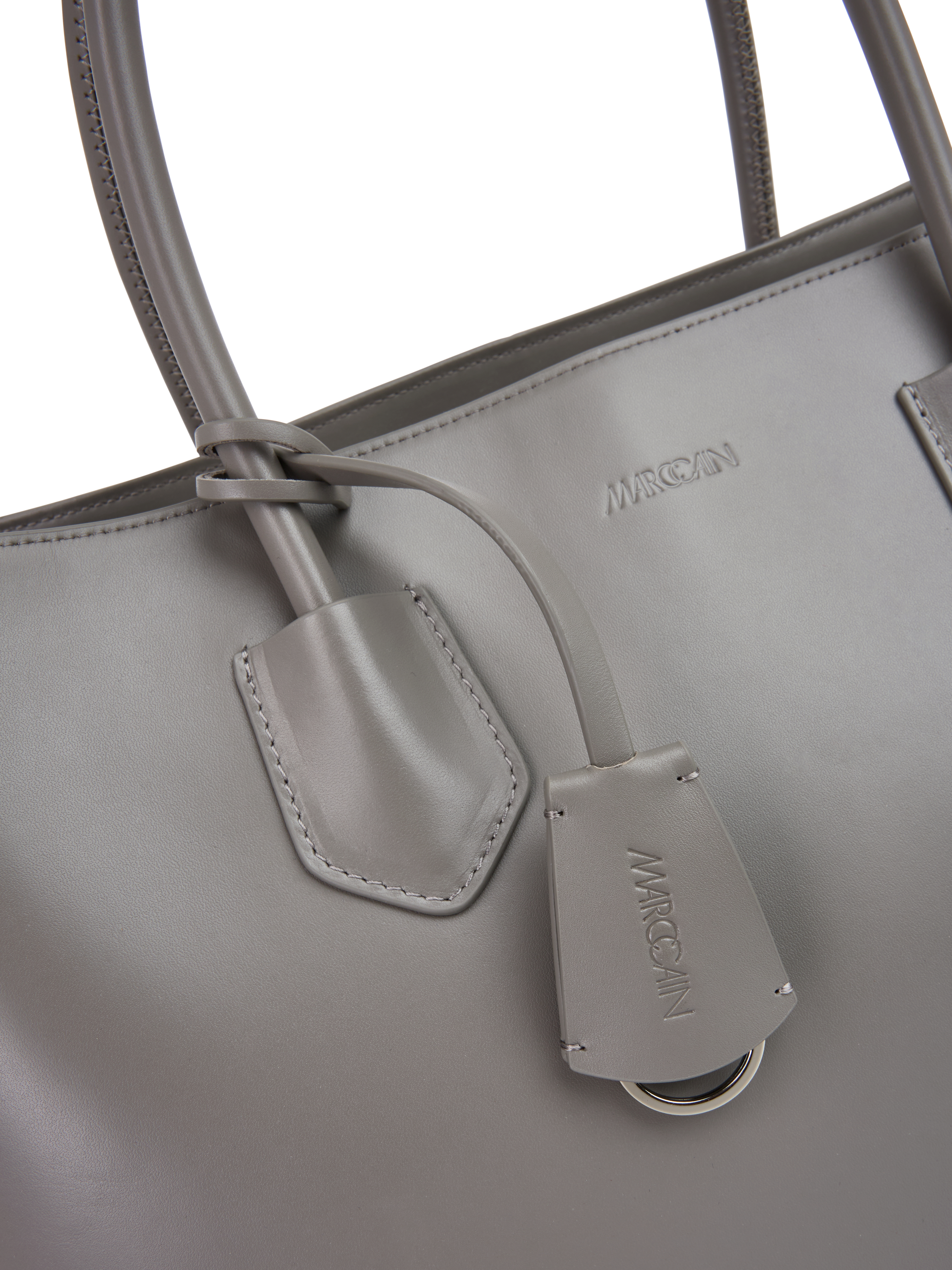 MARC CAIN ZC TI.10 L29 Ledertasche  Grau